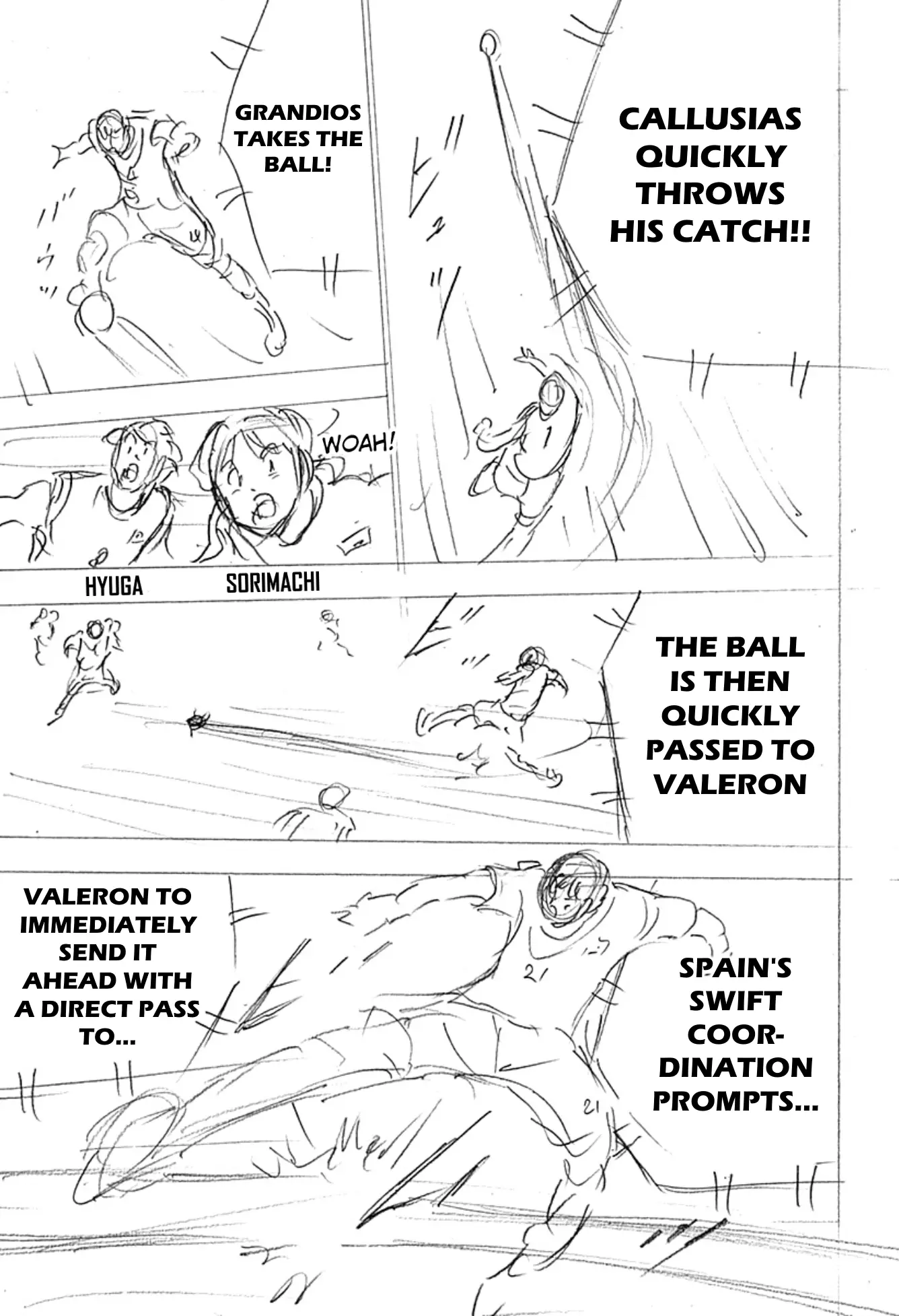 Captain Tsubasa - Rising Sun - Finals - Chapter 4: A Sublime One On One