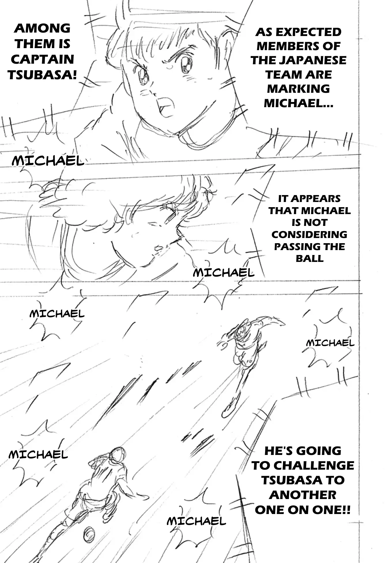 Captain Tsubasa - Rising Sun - Finals - Chapter 4: A Sublime One On One