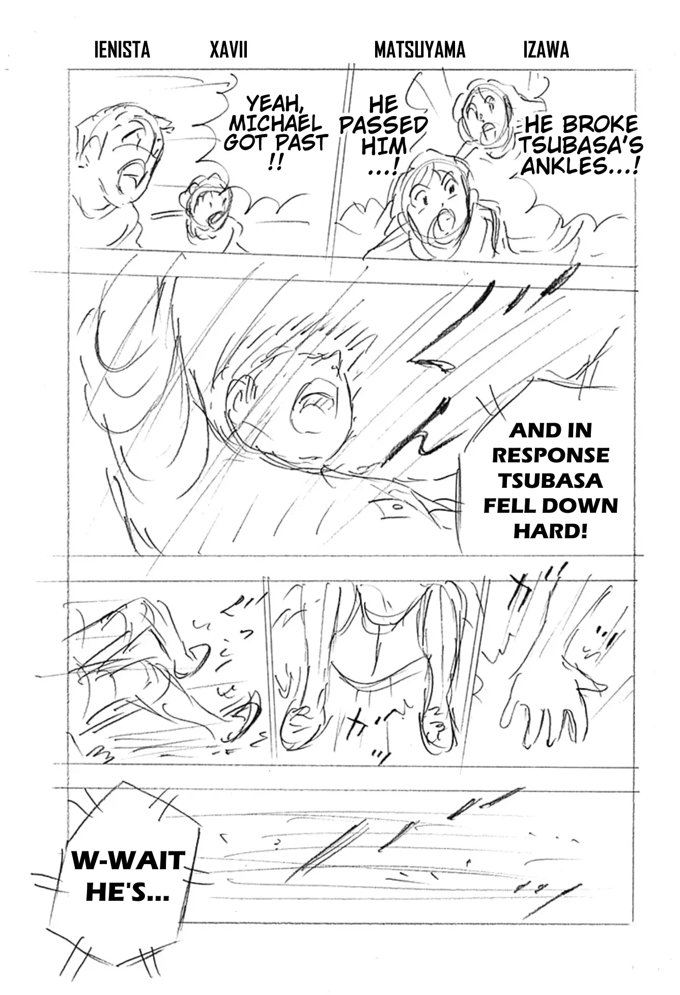 Captain Tsubasa - Rising Sun - Finals - Chapter 4: A Sublime One On One