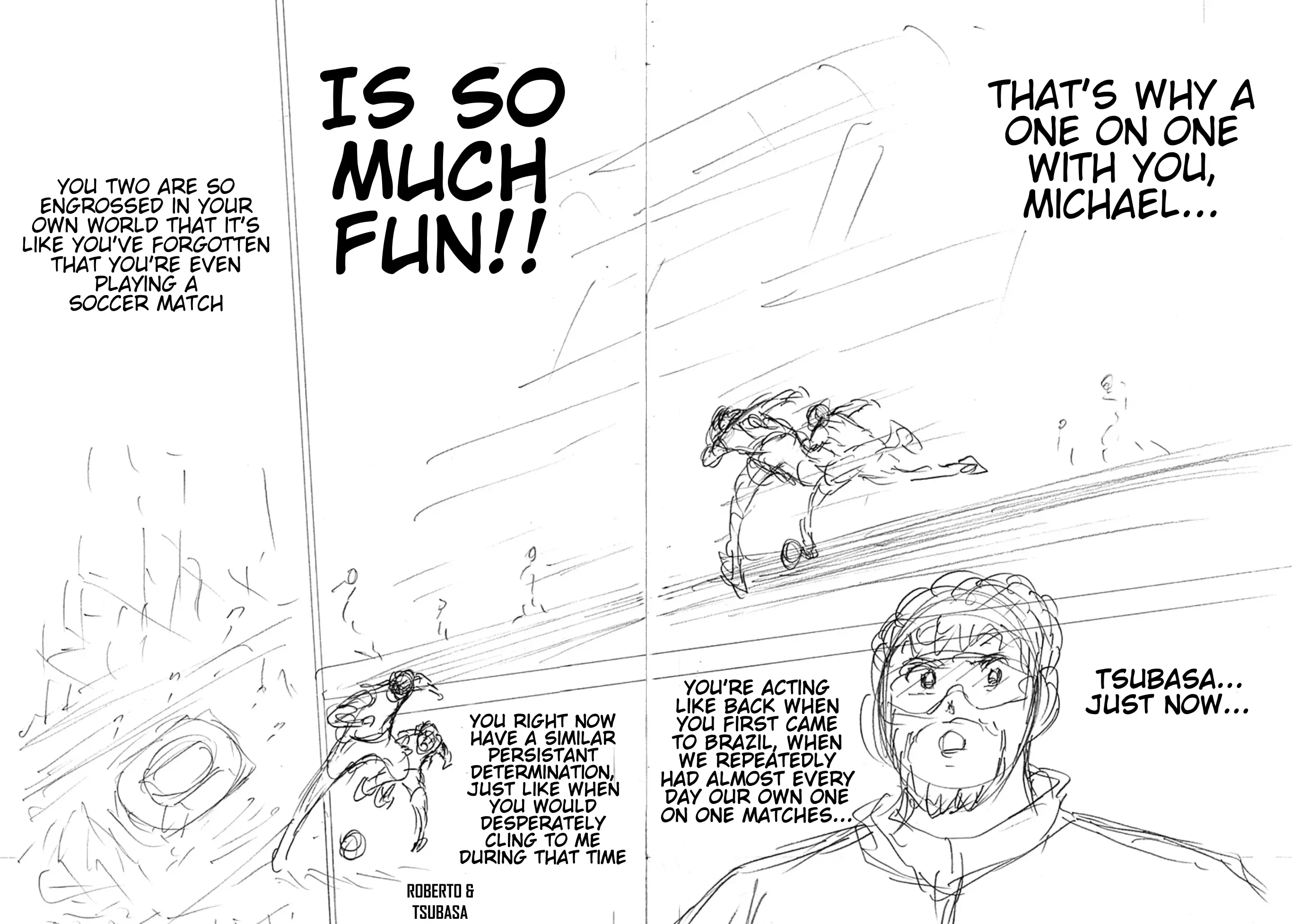 Captain Tsubasa - Rising Sun - Finals - Chapter 4: A Sublime One On One