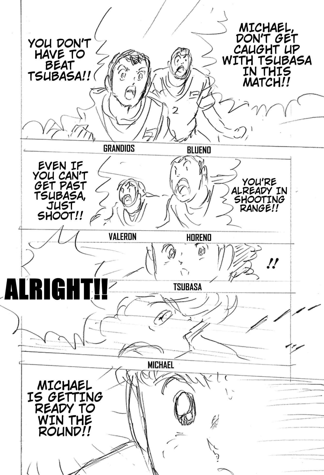 Captain Tsubasa - Rising Sun - Finals - Chapter 4: A Sublime One On One