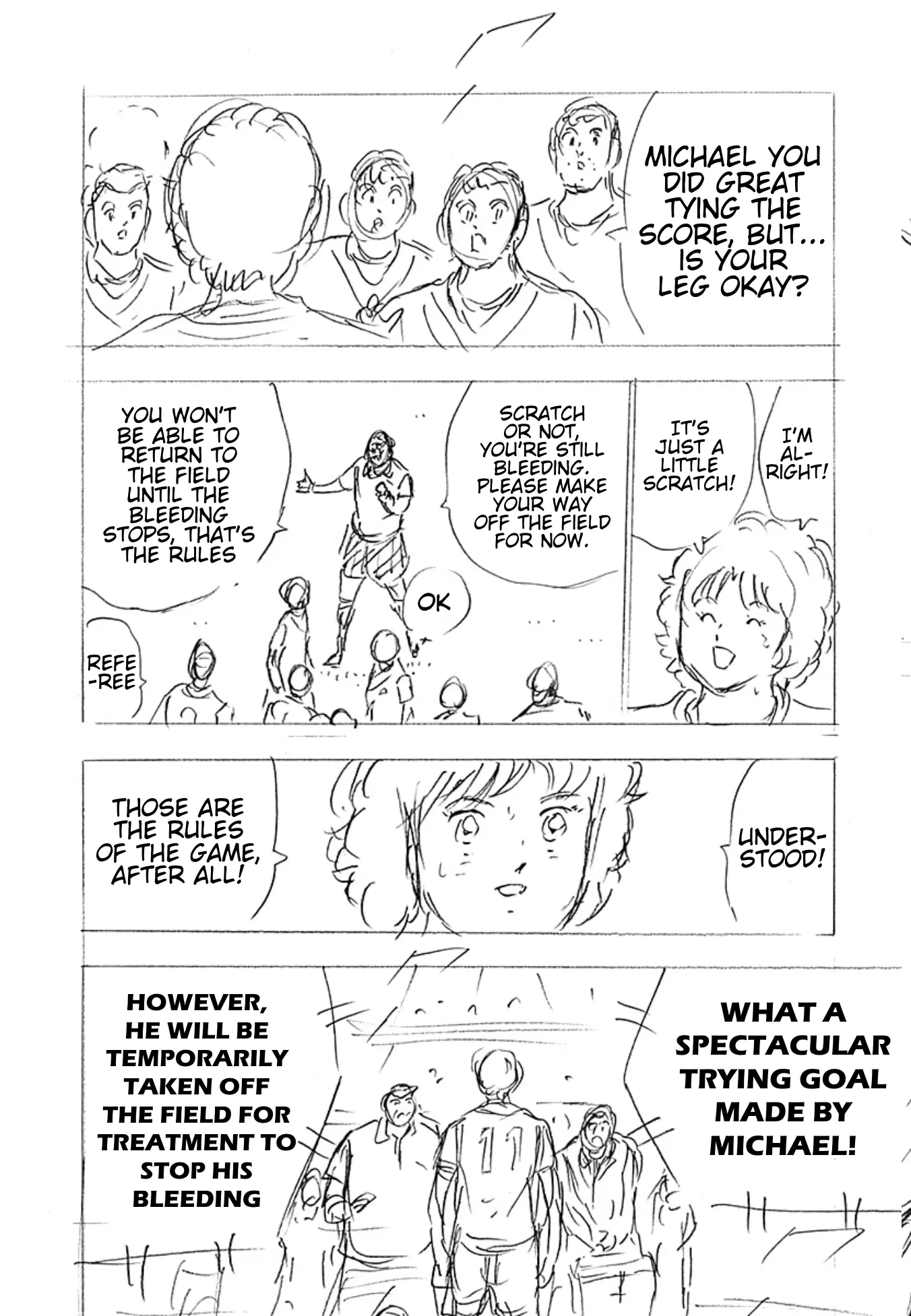 Captain Tsubasa - Rising Sun - Finals - Chapter 6: Tsubasa's Soccer Style