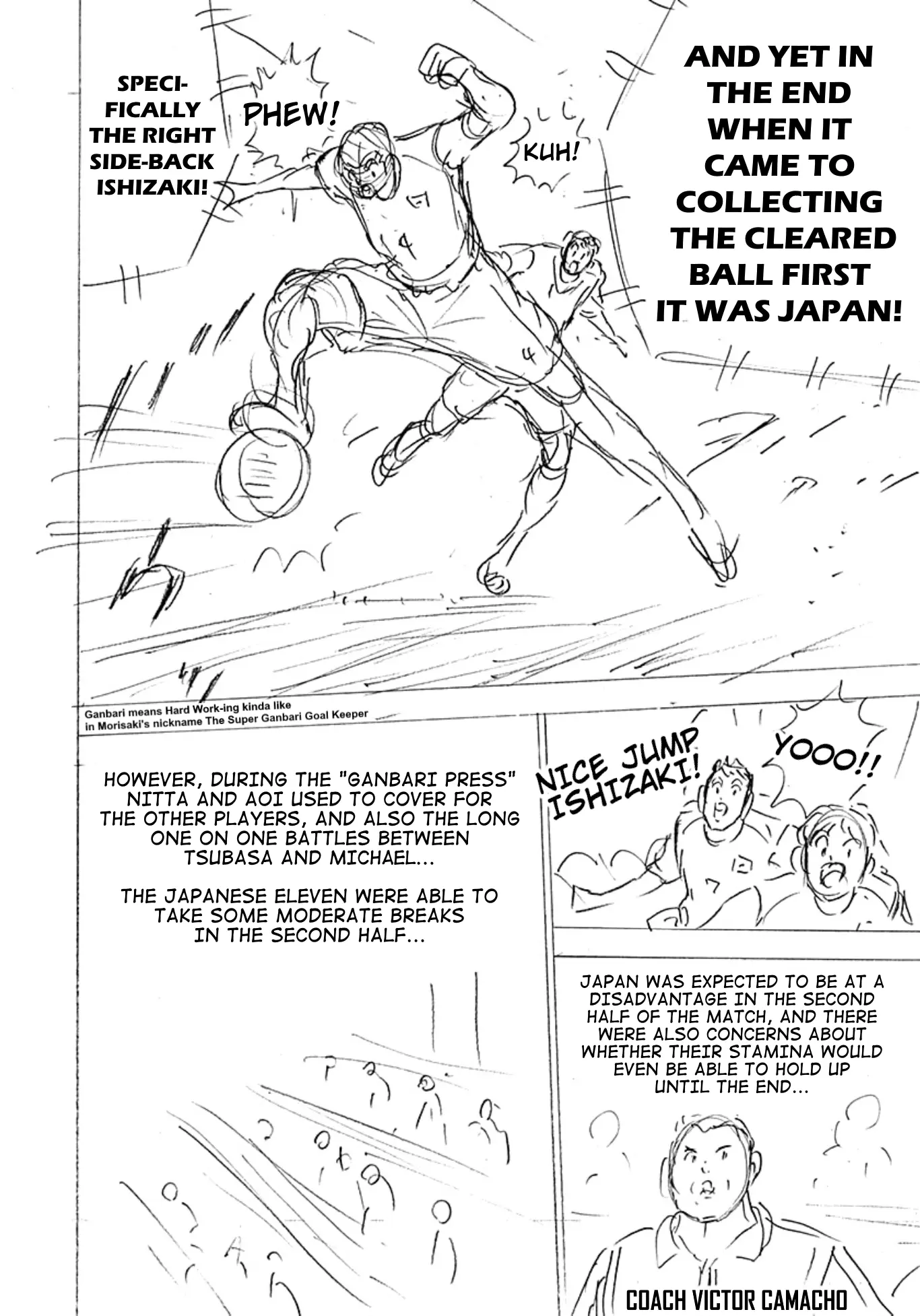 Captain Tsubasa - Rising Sun - Finals - Chapter 8: The Training Camp Oath