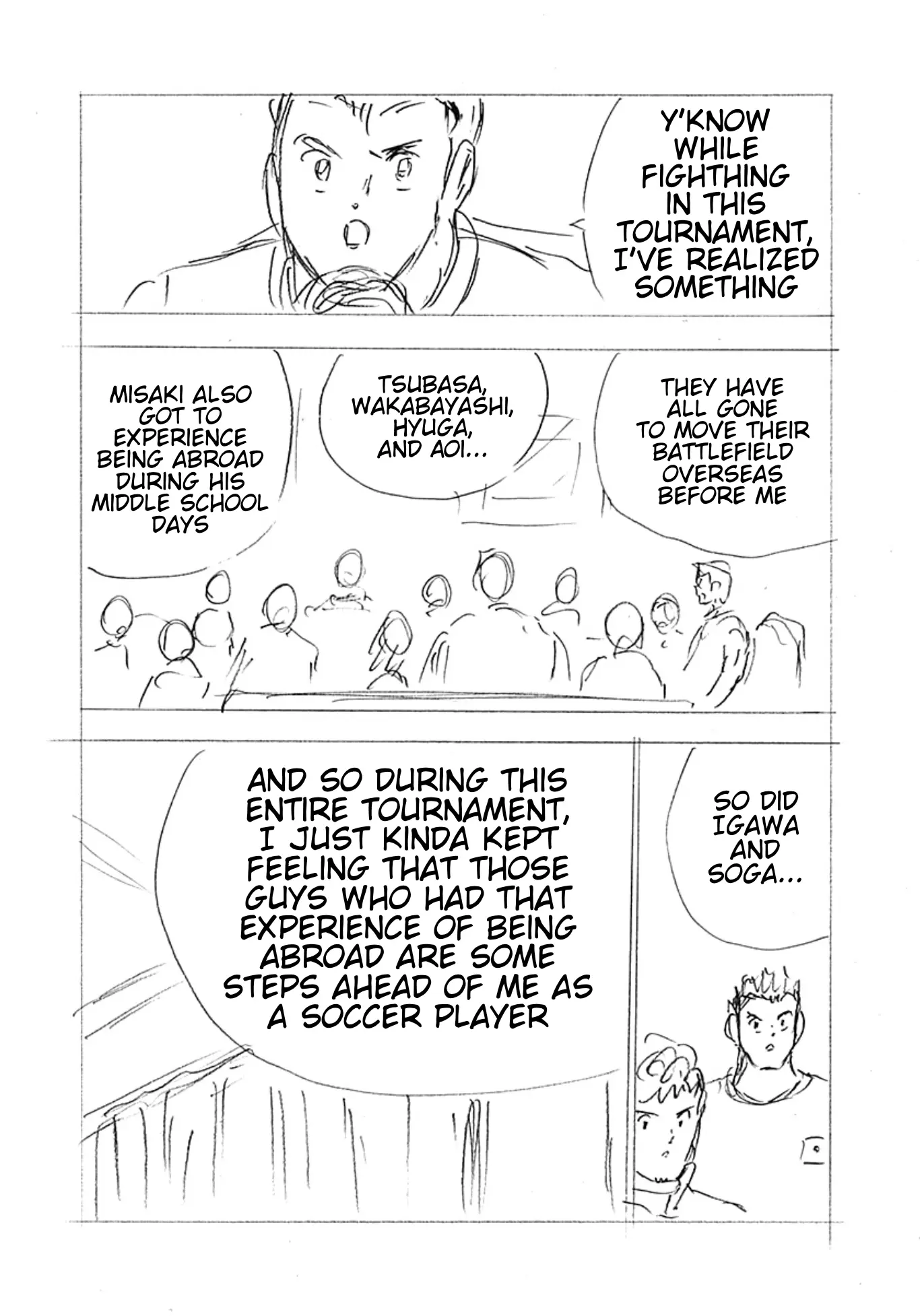 Captain Tsubasa - Rising Sun - Finals - Chapter 8: The Training Camp Oath