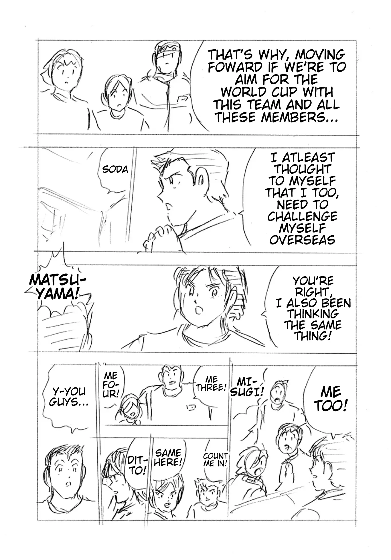 Captain Tsubasa - Rising Sun - Finals - Chapter 8: The Training Camp Oath