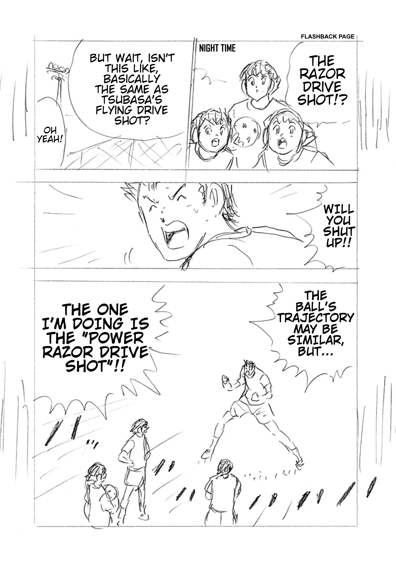 Captain Tsubasa - Rising Sun - Finals - Chapter 8: The Training Camp Oath