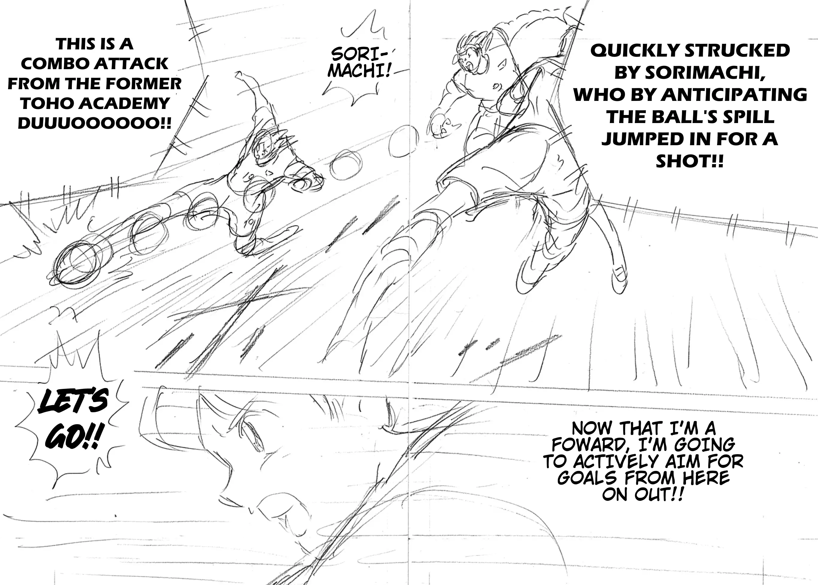 Captain Tsubasa - Rising Sun - Finals - Chapter 3: A Fierce Battle Is Reaching Its Endgame!!