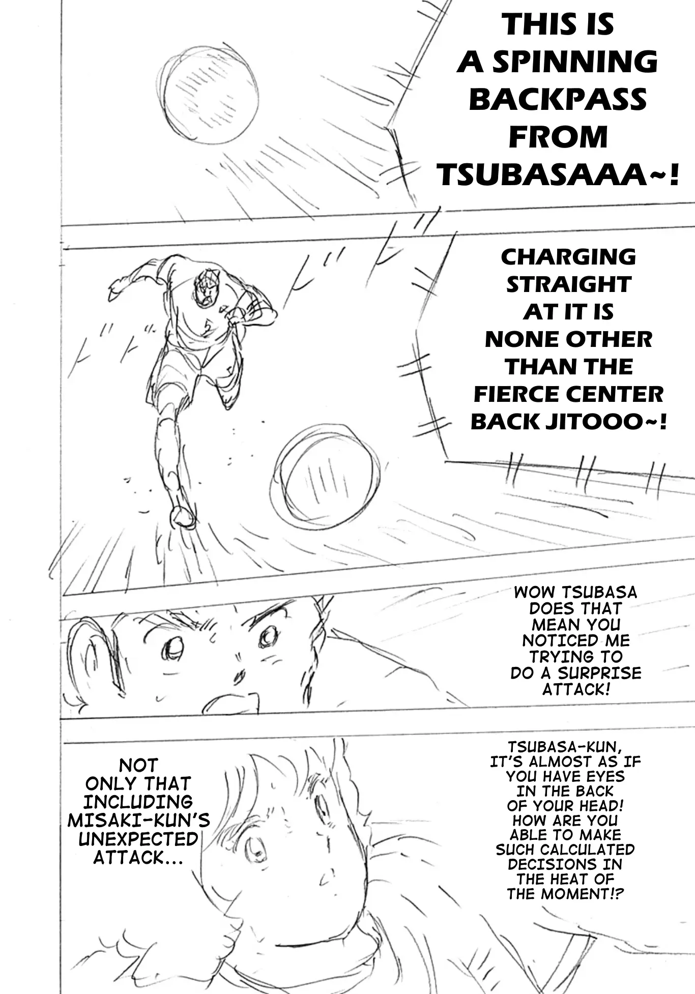 Captain Tsubasa - Rising Sun - Finals - Chapter 9: The Golden Generation's All-Out Attack!!