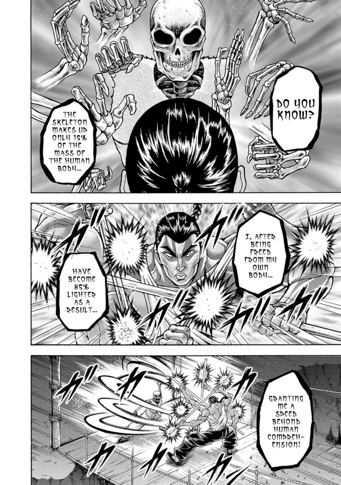 Baki Gaiden - Retsu Kaioh Isekai Tensei Shitemo Ikkō Kamawan! - Chapter 33: Human Limits