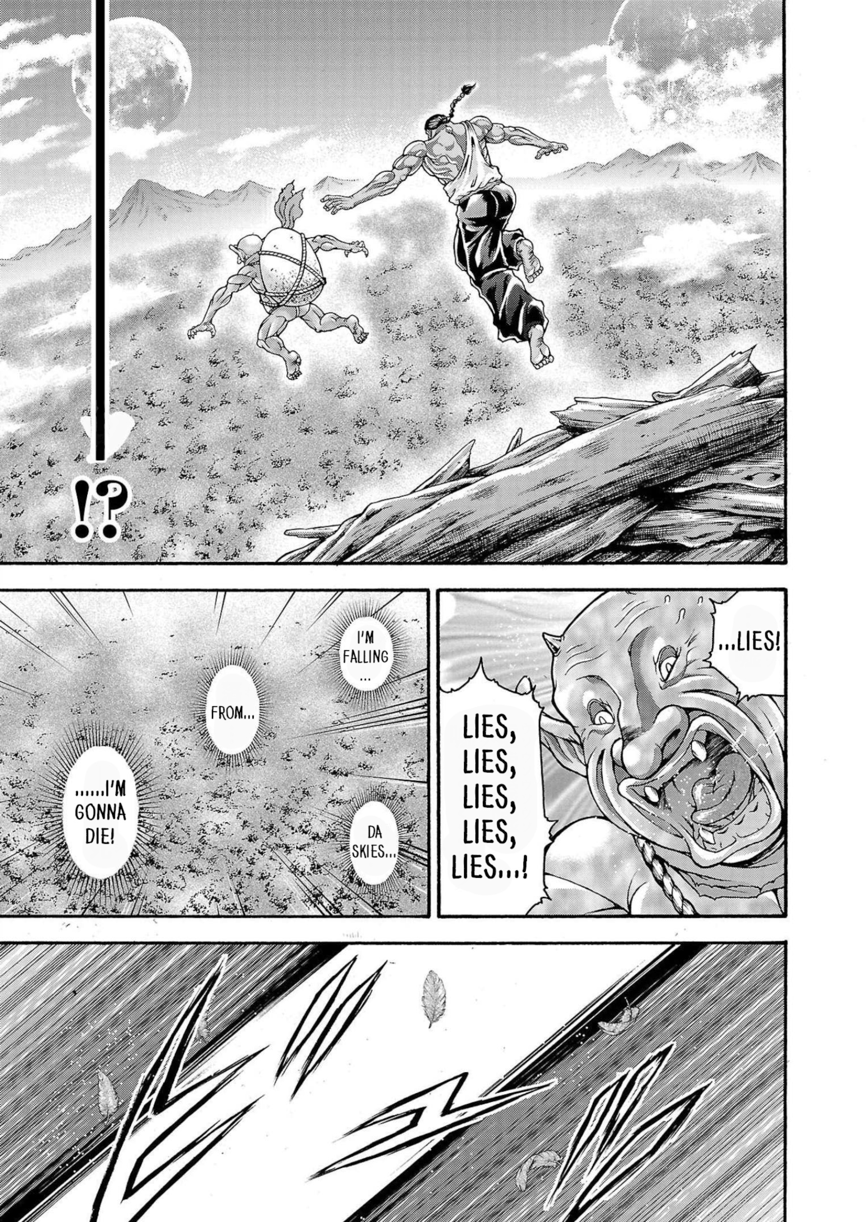 Baki Gaiden - Retsu Kaioh Isekai Tensei Shitemo Ikkō Kamawan! - Vol.4 Chapter 30: Unconventional Air Battle