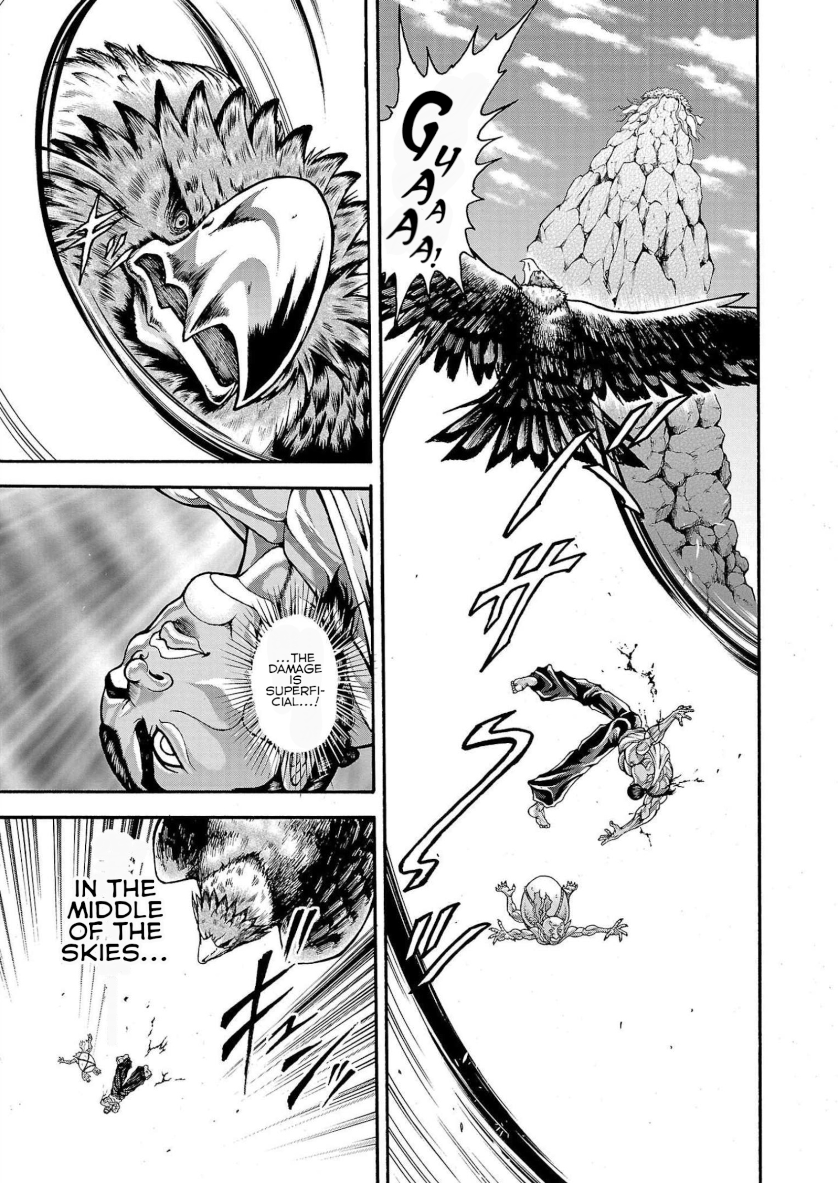 Baki Gaiden - Retsu Kaioh Isekai Tensei Shitemo Ikkō Kamawan! - Vol.4 Chapter 30: Unconventional Air Battle