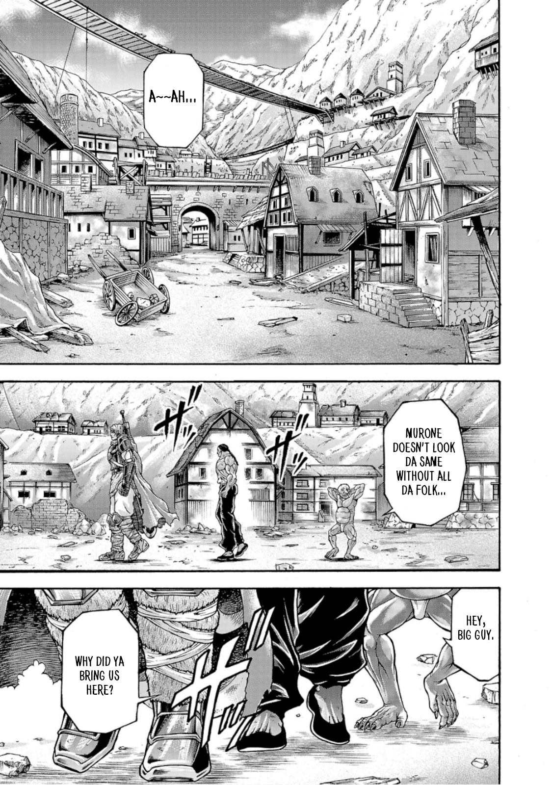 Baki Gaiden - Retsu Kaioh Isekai Tensei Shitemo Ikkō Kamawan! - Vol.5 Chapter 38: The Man With The Great Sword