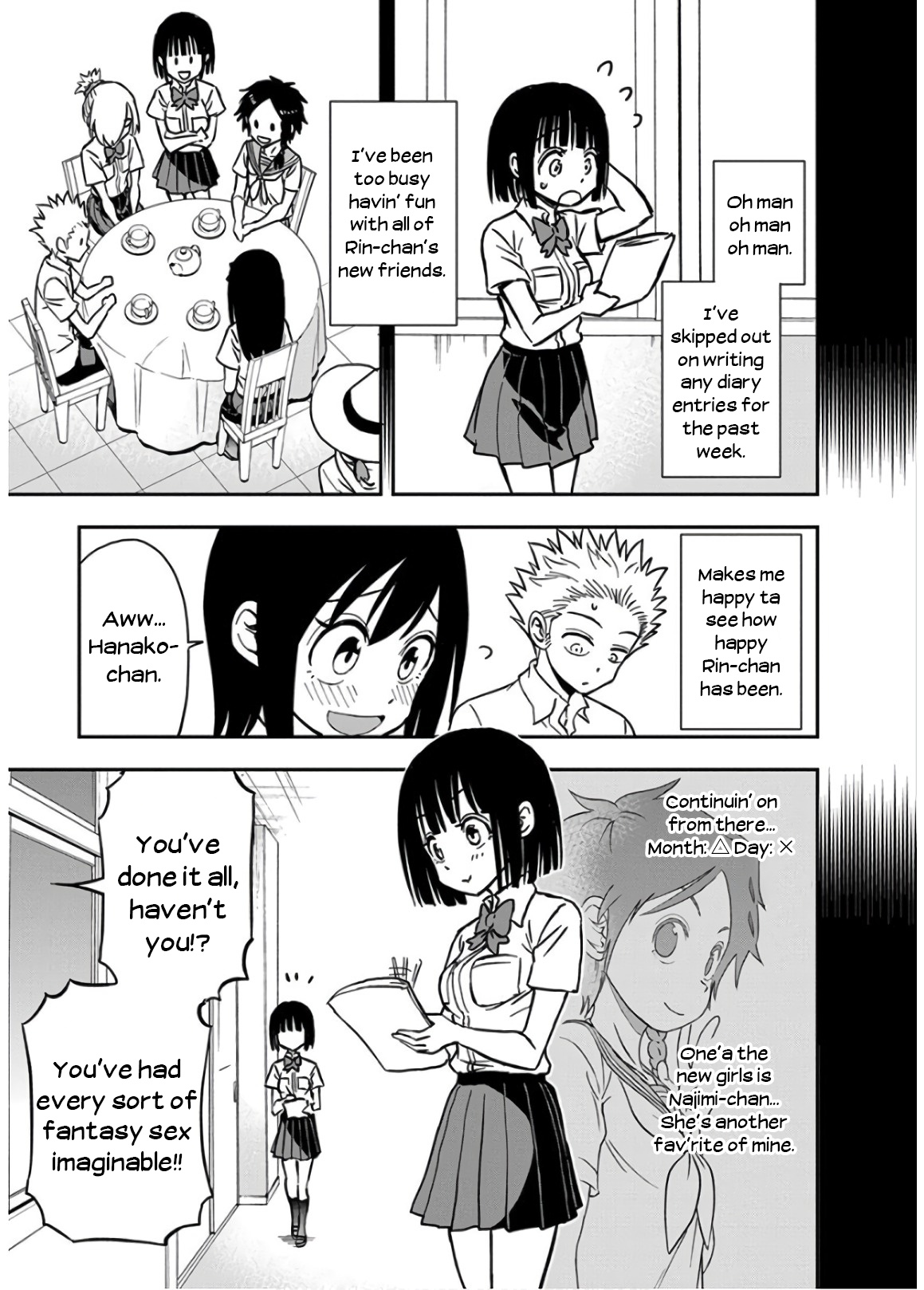 Ikenai Kanojo No Otetsudai - Vol.3 Chapter 25: Hanako's Diary