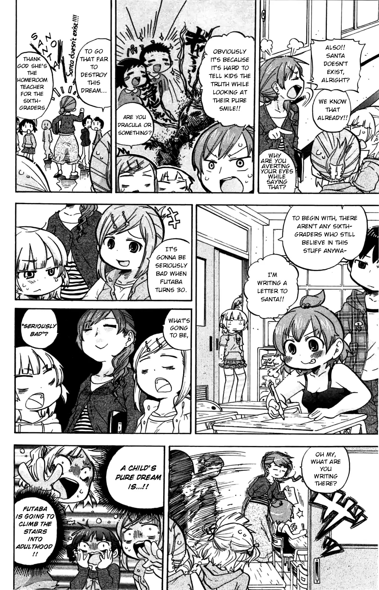 Mitsudomoe - Chapter 239: Santa Came Like A Storm