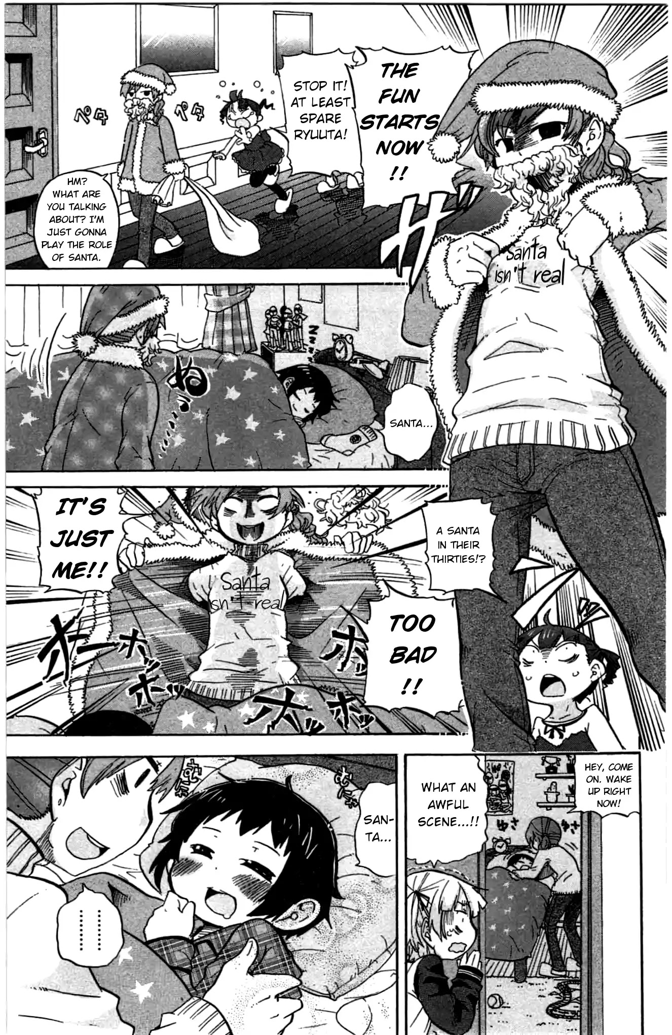 Mitsudomoe - Chapter 239: Santa Came Like A Storm