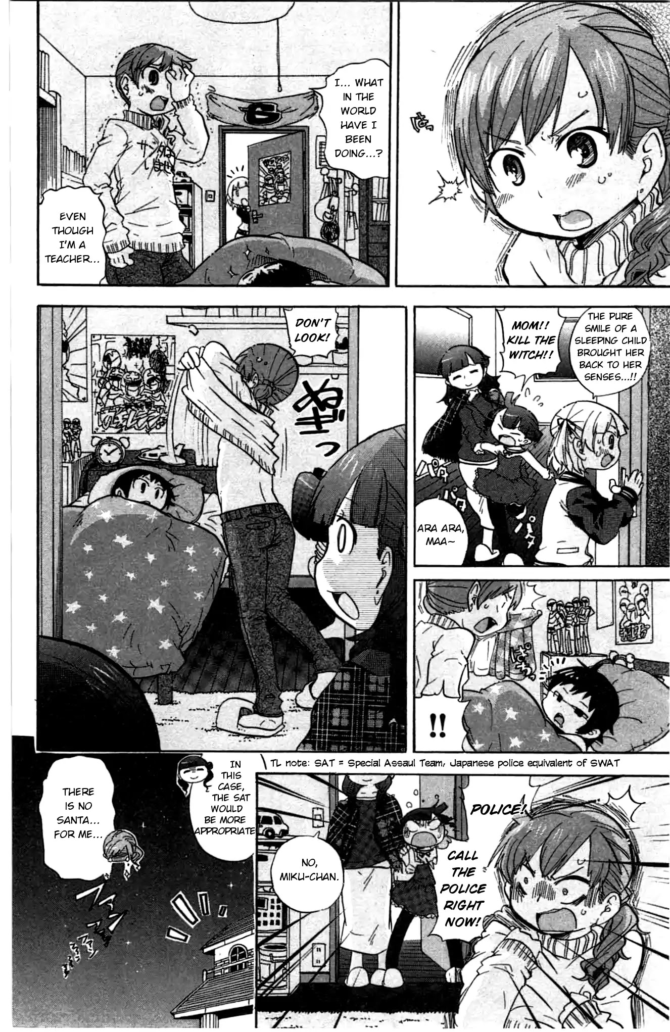 Mitsudomoe - Chapter 239: Santa Came Like A Storm