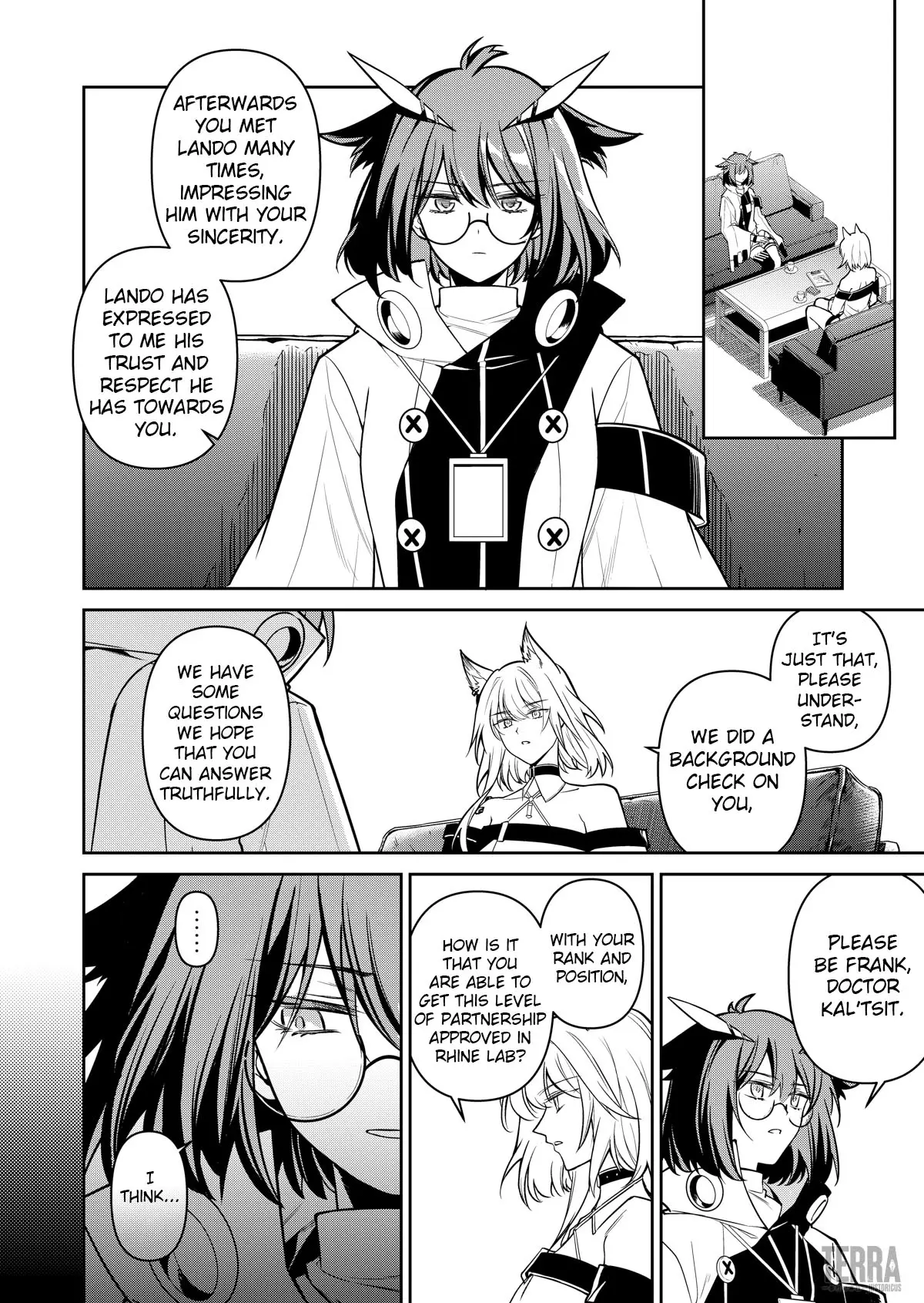 Arknights: Rhodes Island's Records Of Originium - Rhine Lab - Vol.1 Chapter 9.7: Silence