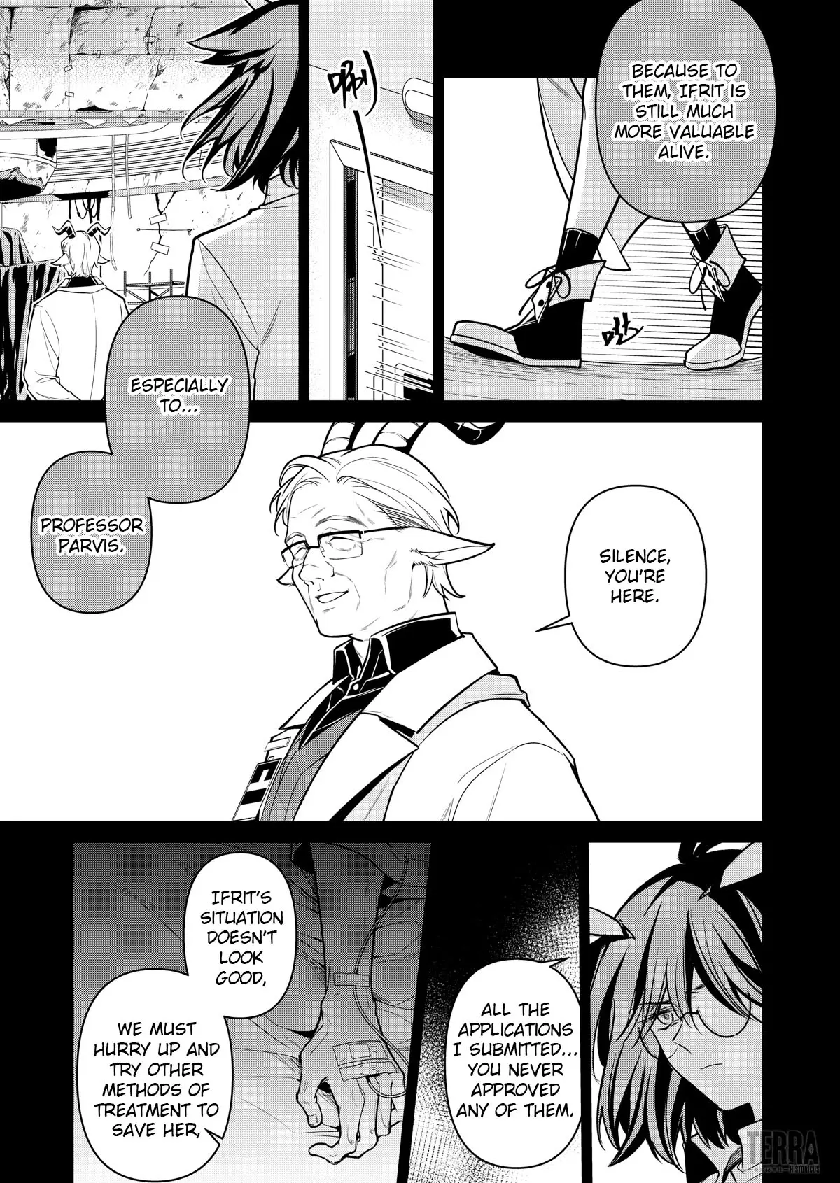 Arknights: Rhodes Island's Records Of Originium - Rhine Lab - Vol.1 Chapter 9.7: Silence