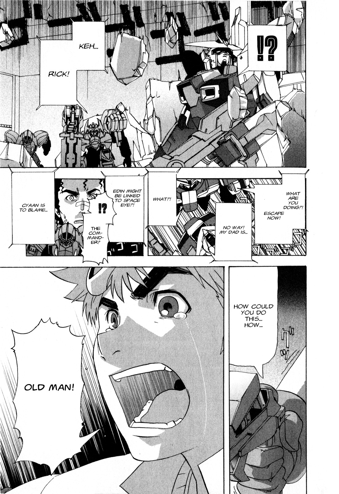 Gundam X: Under The Moonlight - Chapter 16 : Live On… Rick!!