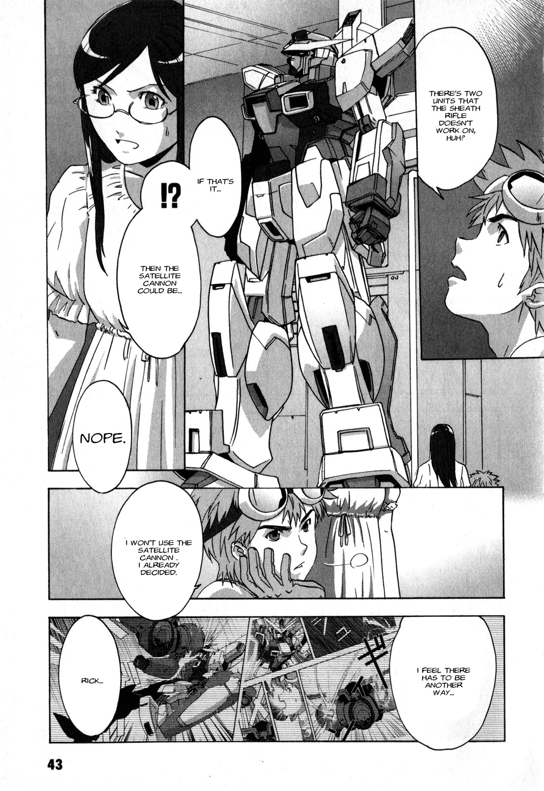 Gundam X: Under The Moonlight - Chapter 12: I’m Envious