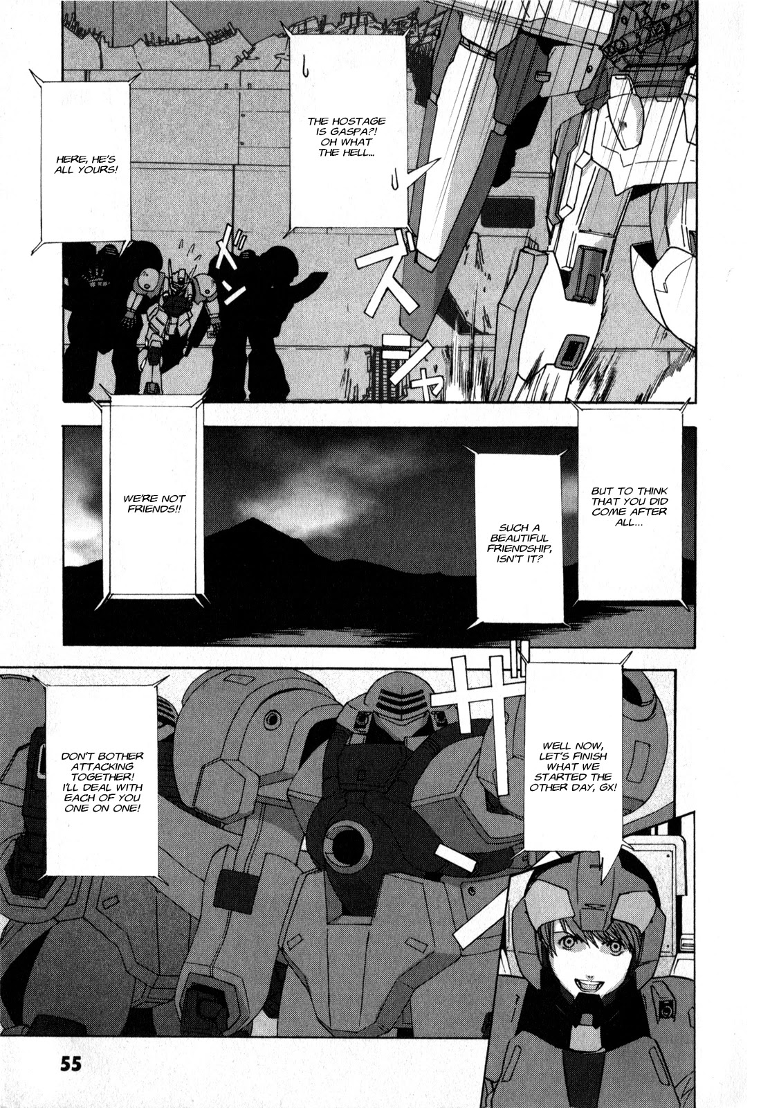 Gundam X: Under The Moonlight - Chapter 12: I’m Envious