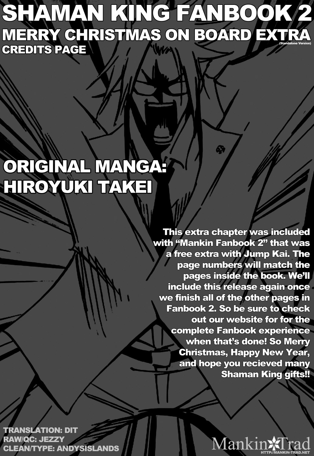 Shaman King - Chapter : Shaman King Fanbook 2 Bonus Track: Merry Christmas On Board