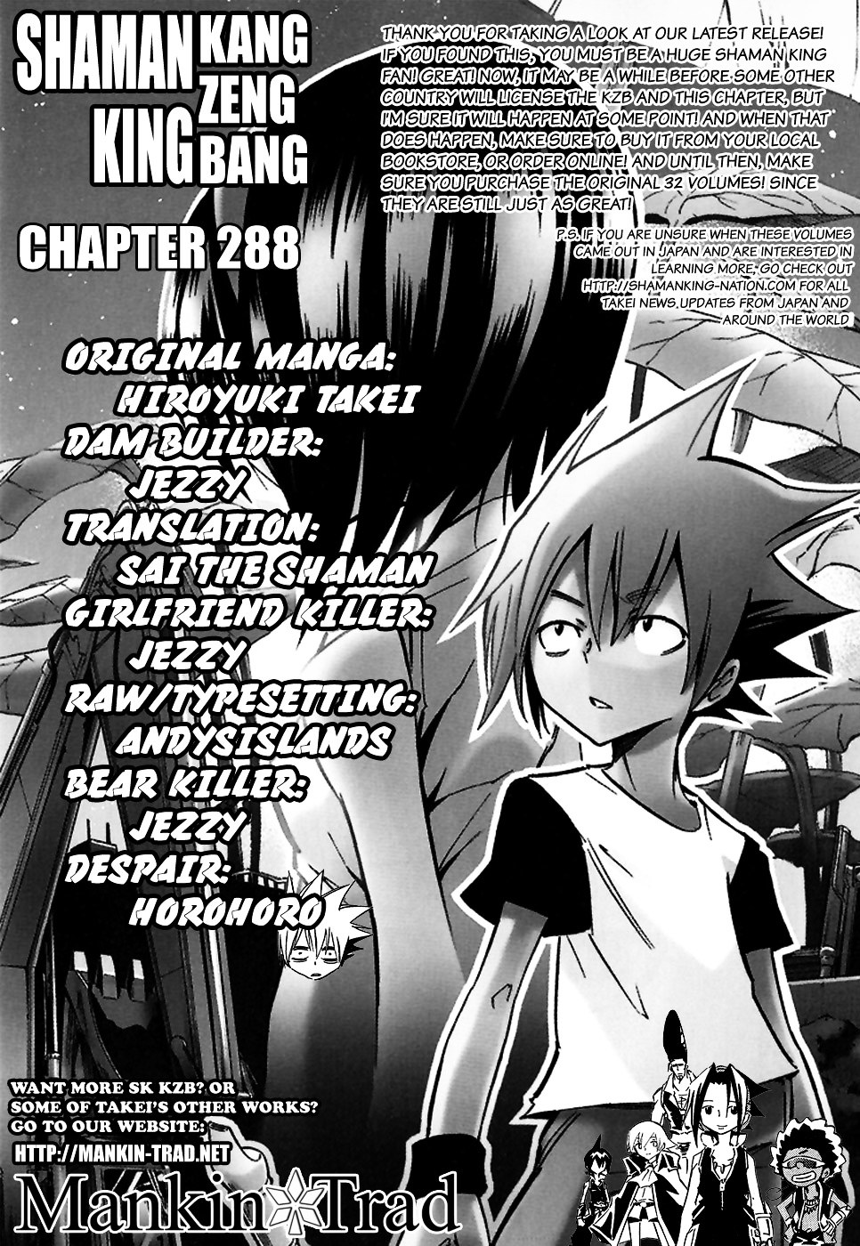 Shaman King - Vol.33 Chapter 288 : Falling Damuko