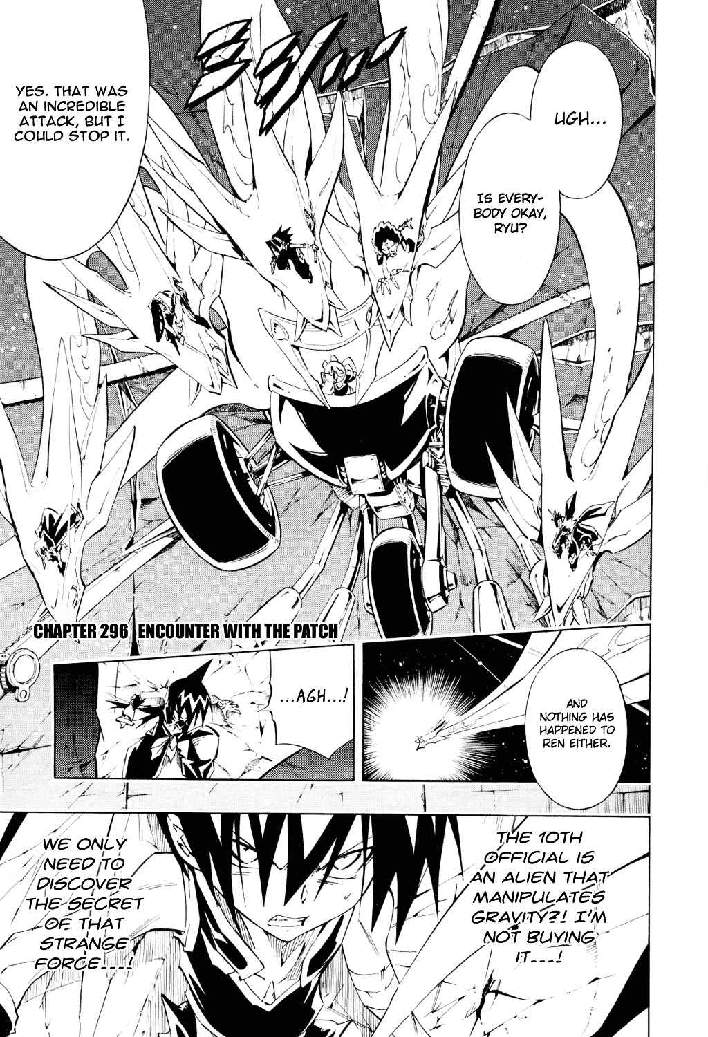 Shaman King - Vol.33 Chapter 296 : Encounter With The Patch