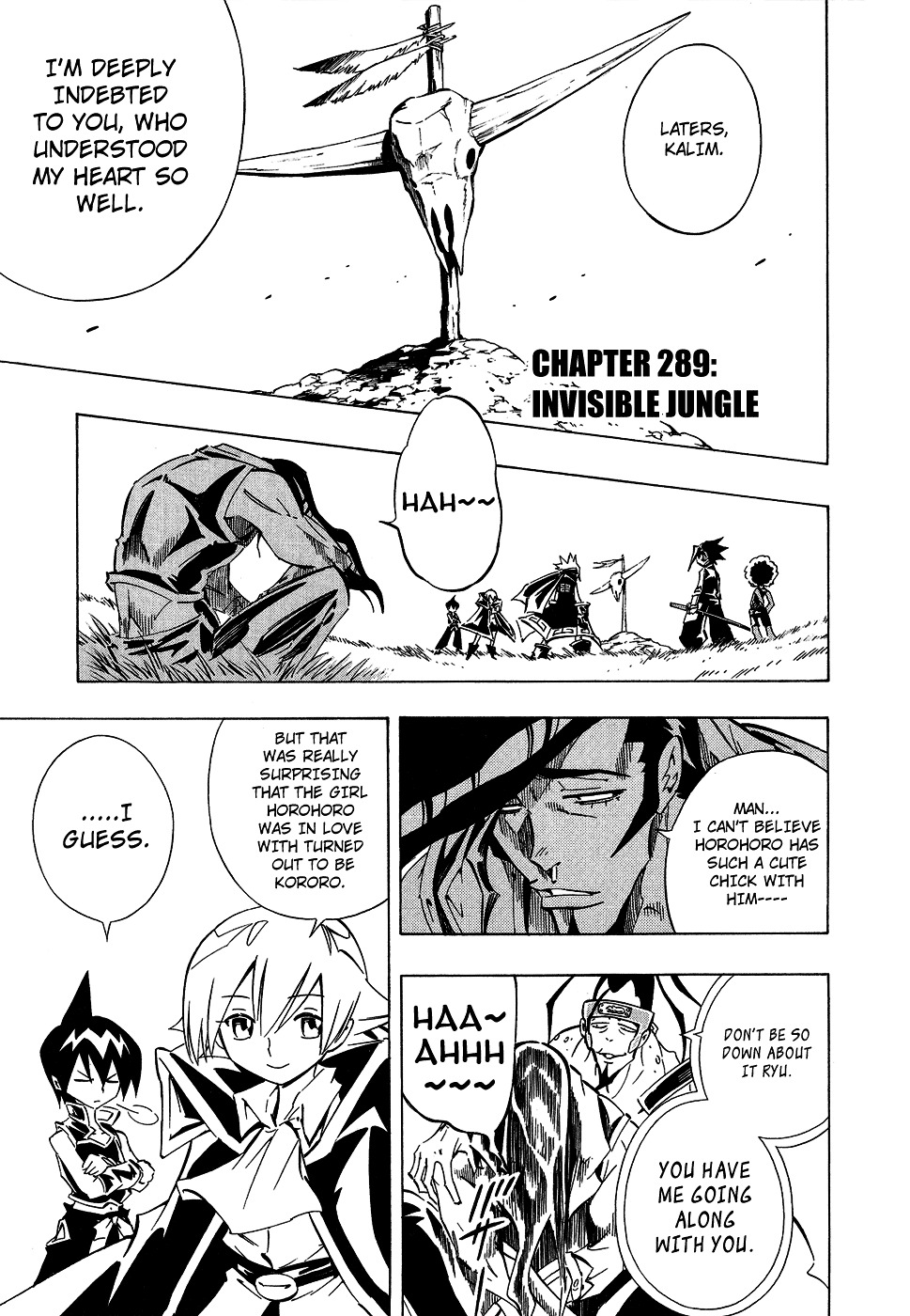 Shaman King - Vol.33 Chapter 289 : Invisible Jungle