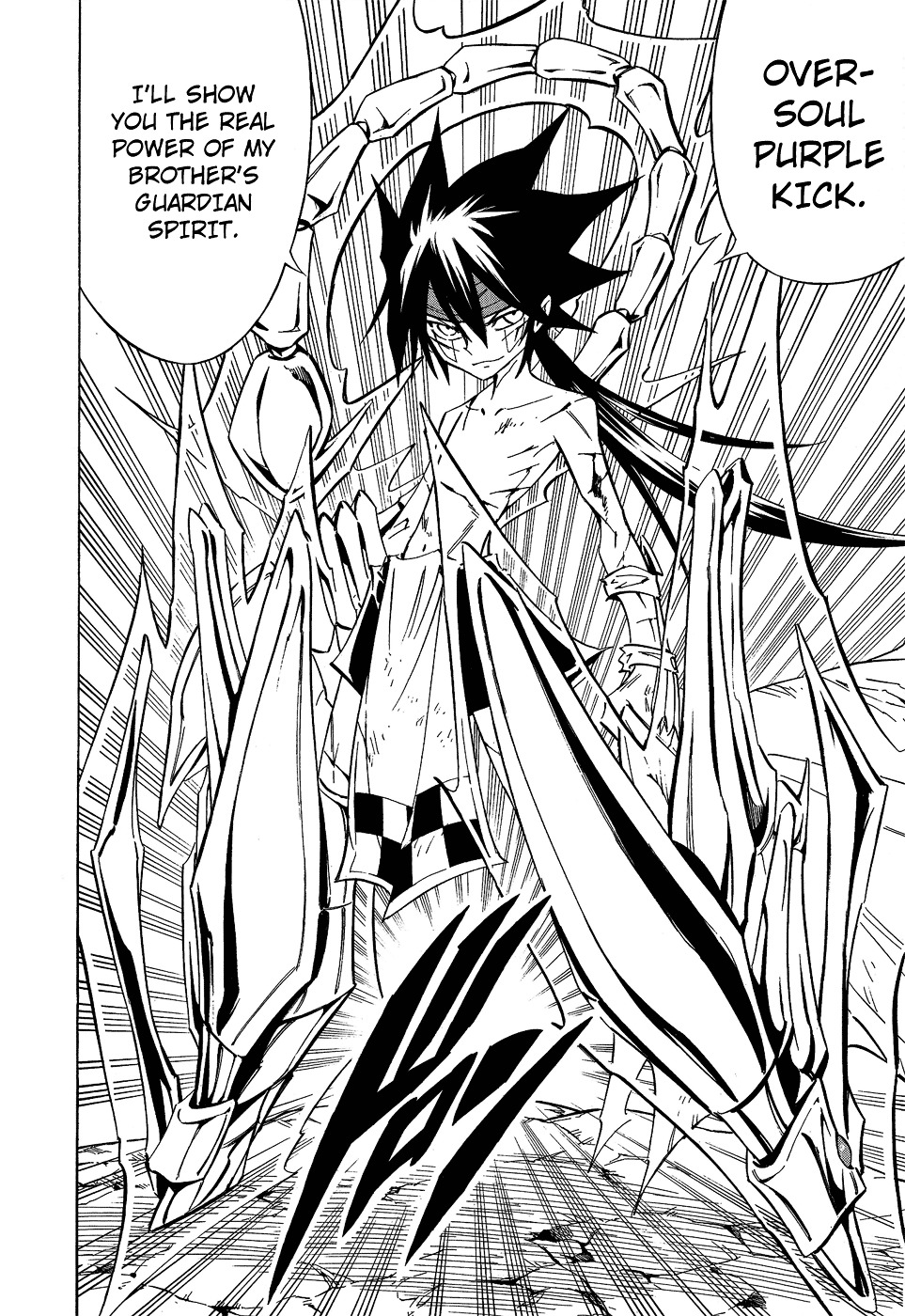 Shaman King - Vol.33 Chapter 291 : Hate Me, Nichrome, Otherwise I Won't Lose