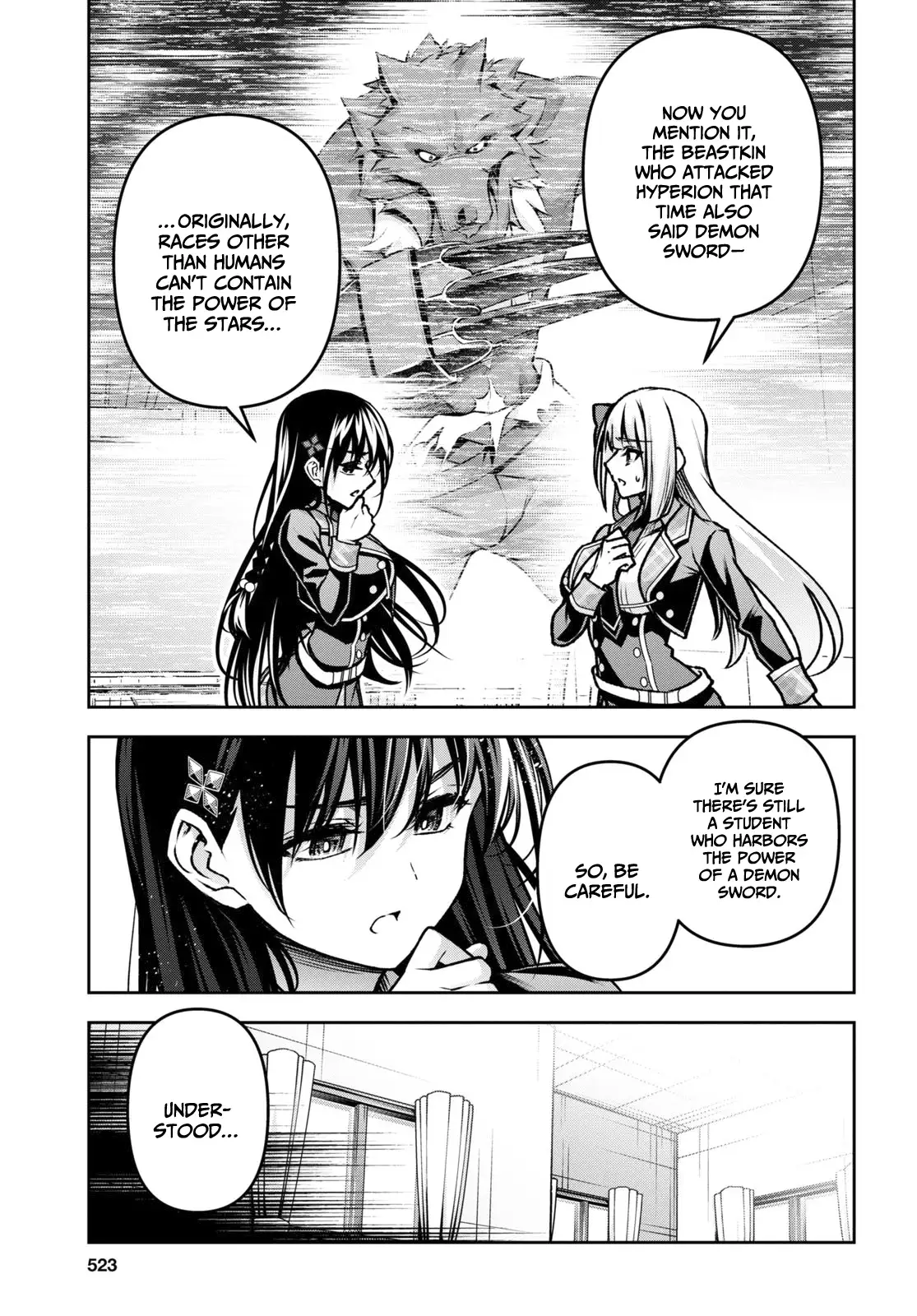 Demon's Sword Master Of Excalibur School - Chapter 43