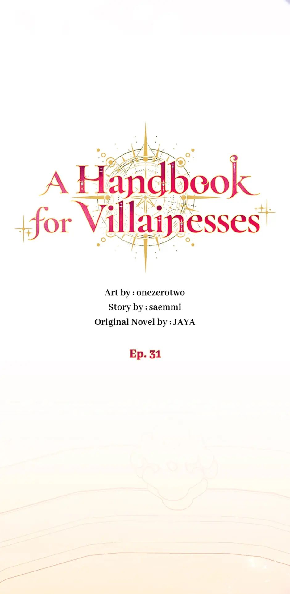 The Guidebook For Villainesses - Chapter 31