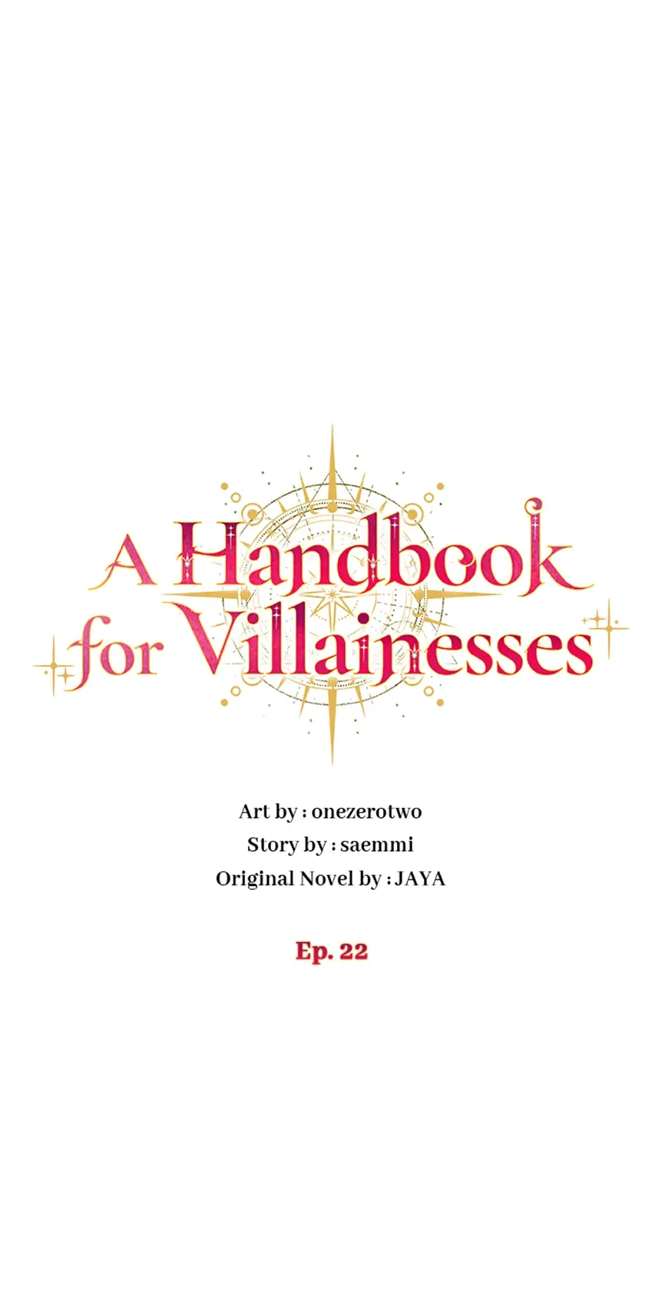 The Guidebook For Villainesses - Chapter 22