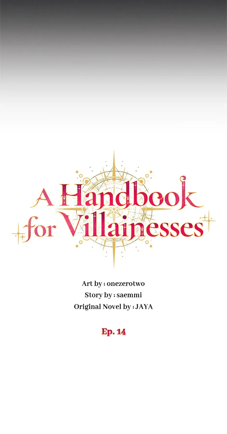 The Guidebook For Villainesses - Chapter 14