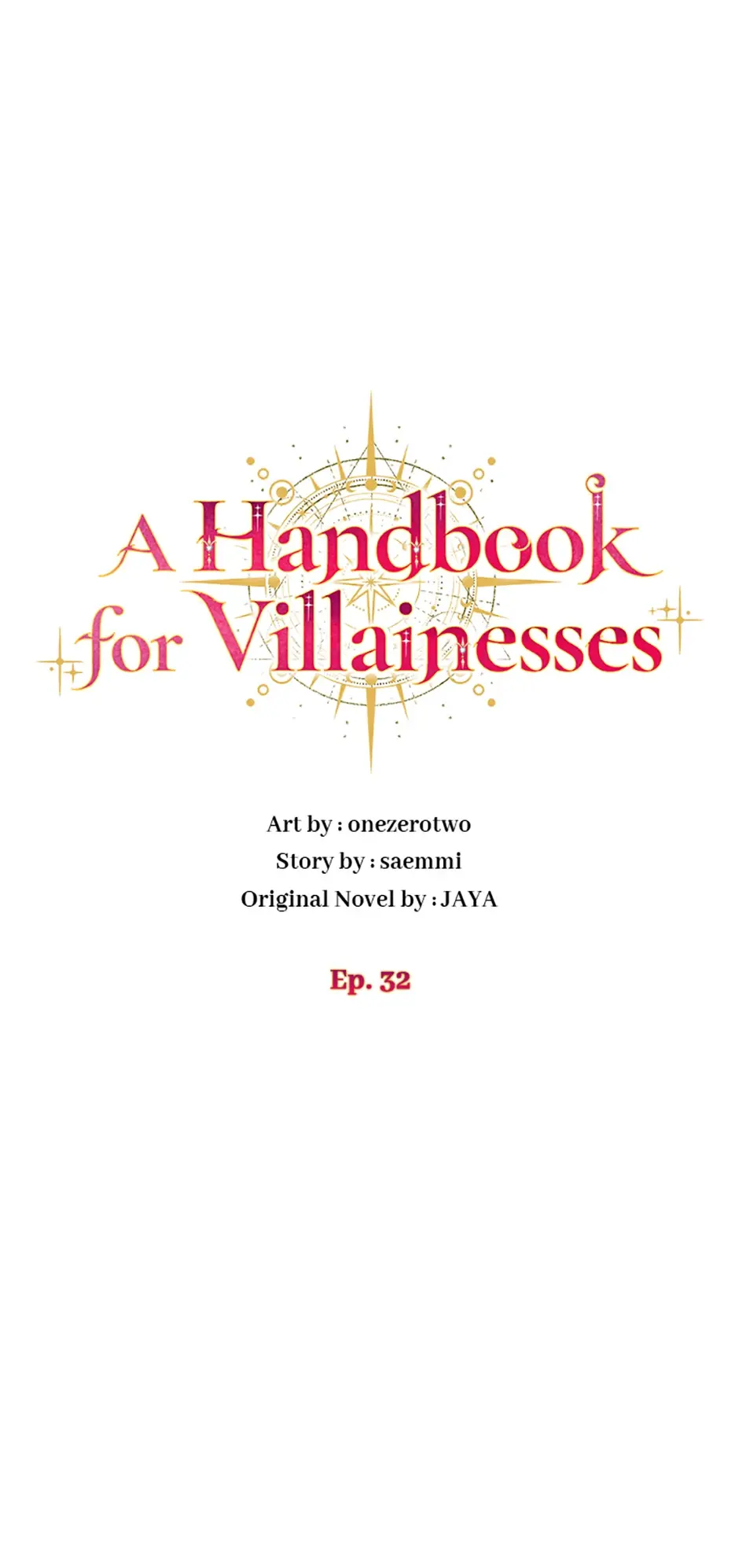 The Guidebook For Villainesses - Chapter 32