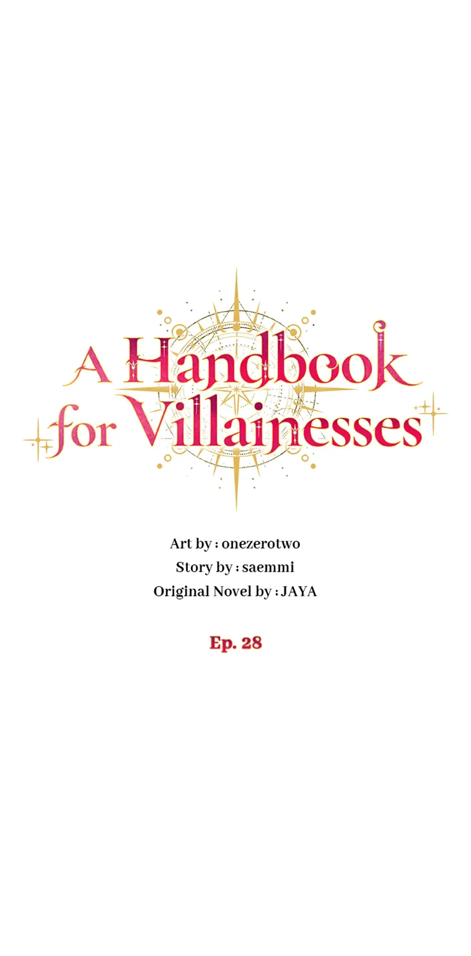 The Guidebook For Villainesses - Chapter 28