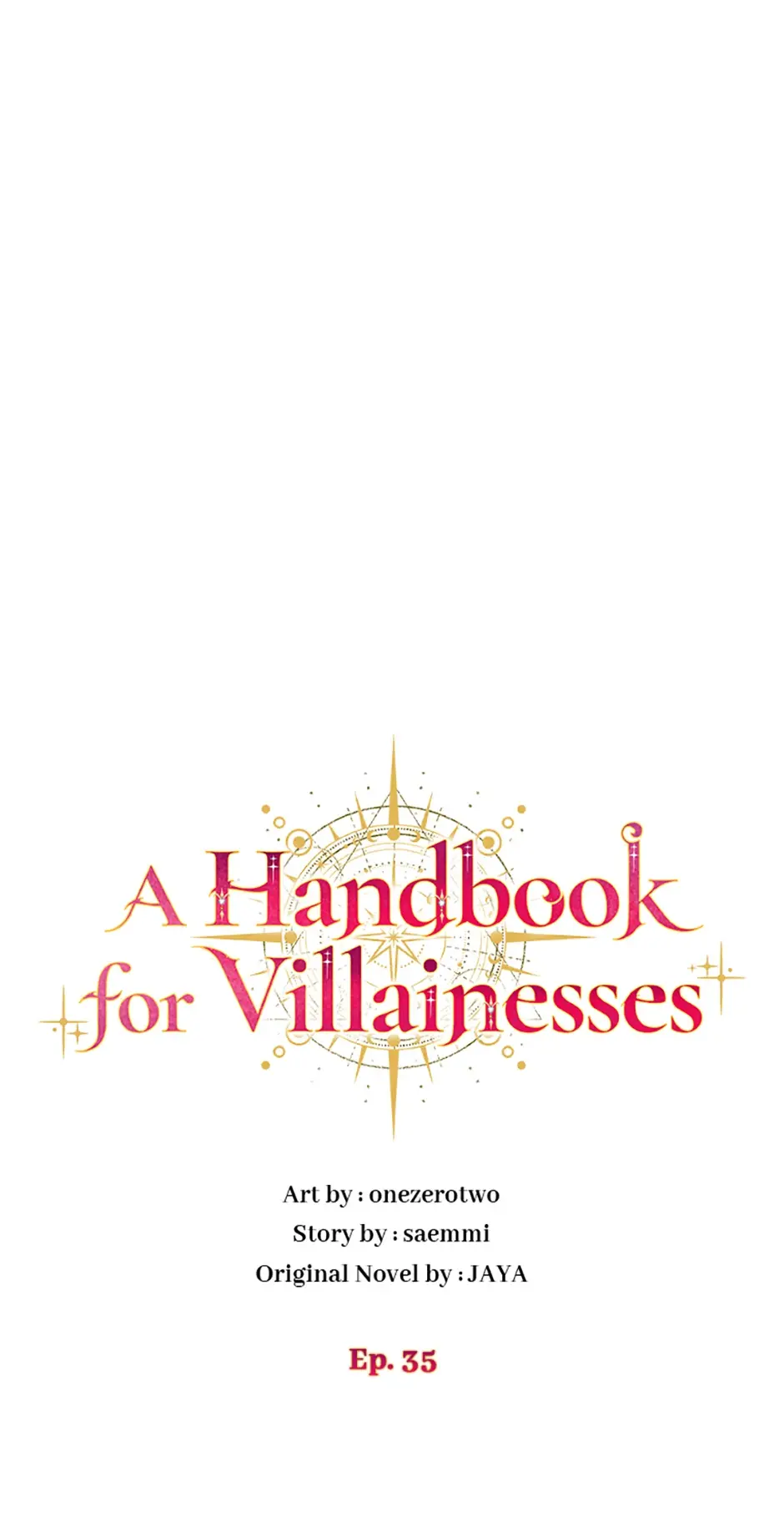 The Guidebook For Villainesses - Chapter 35