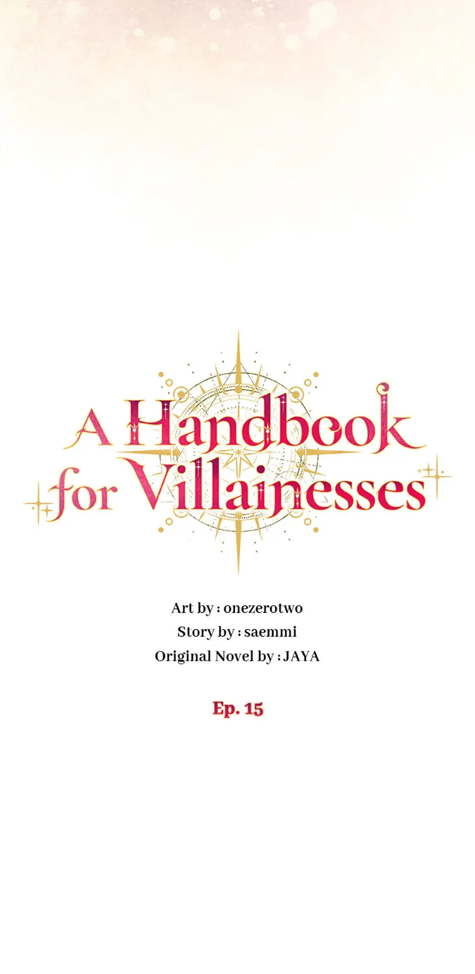 The Guidebook For Villainesses - Chapter 15