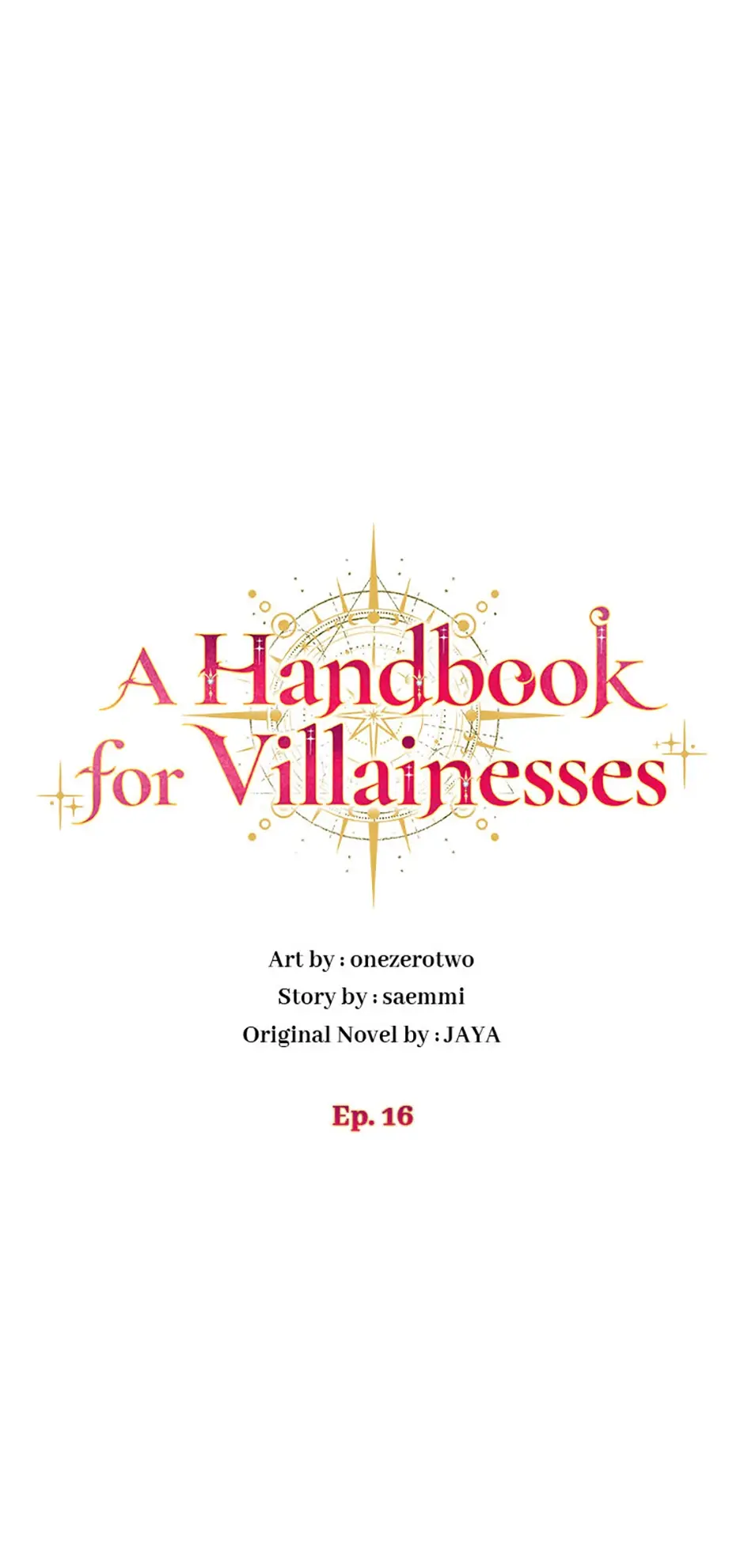 The Guidebook For Villainesses - Chapter 16