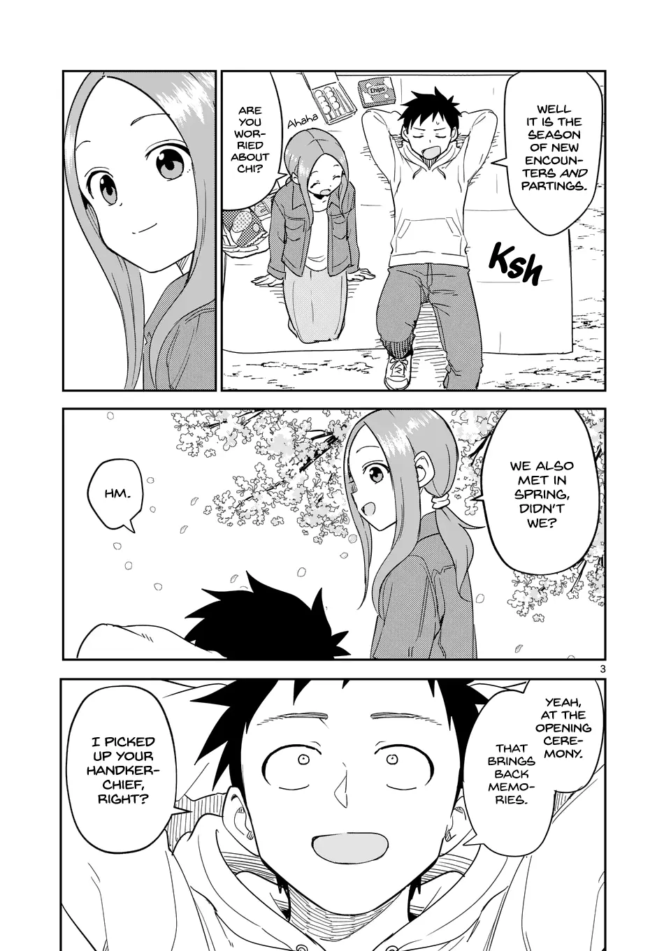 Karakai Jouzu No (Moto) Takagi-San - Chapter 309