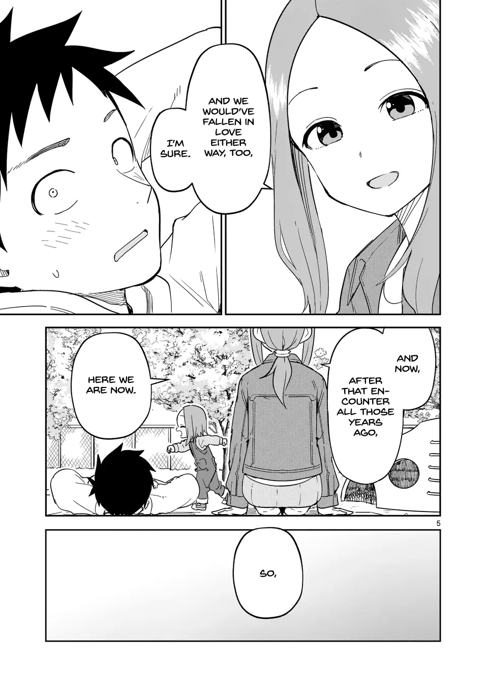 Karakai Jouzu No (Moto) Takagi-San - Chapter 309