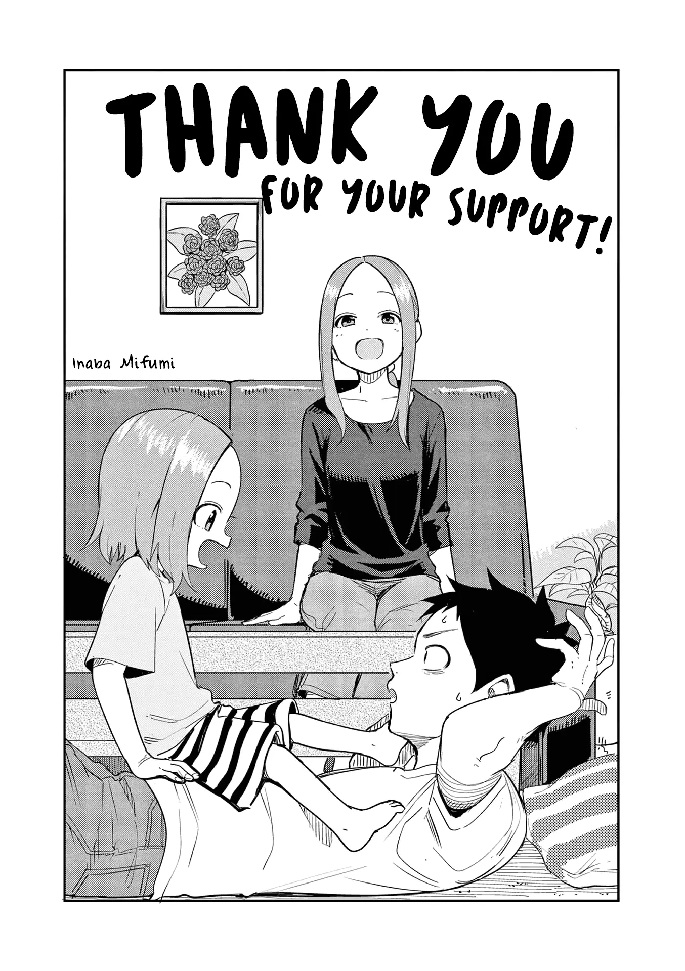 Karakai Jouzu No (Moto) Takagi-San - Chapter 314.25: Volume 23 Extras