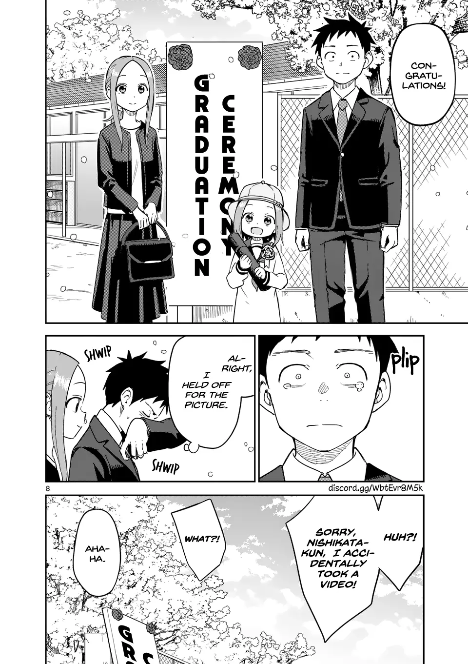 Karakai Jouzu No (Moto) Takagi-San - Chapter 312