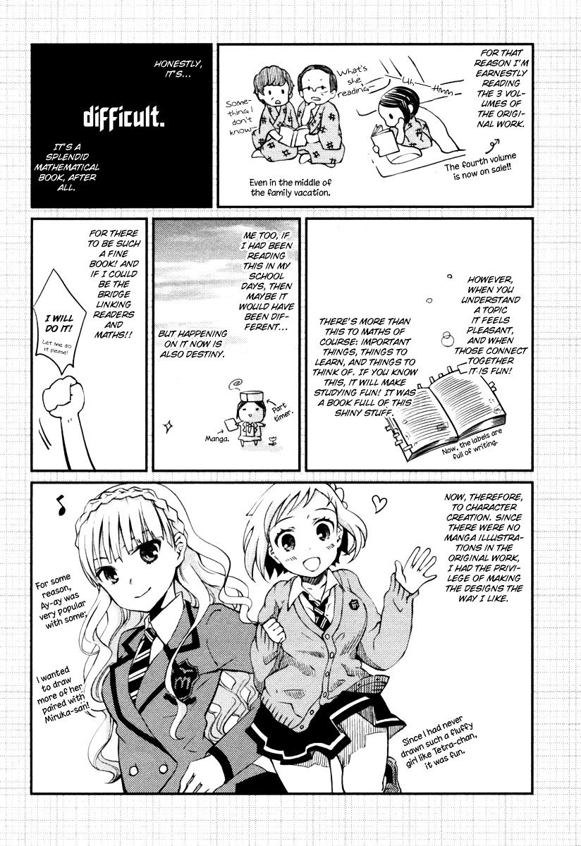 Suugaku Girl - Godel No Fukanzensei Teiri - Chapter 10.5 : The Making Of Mathematical Girls.