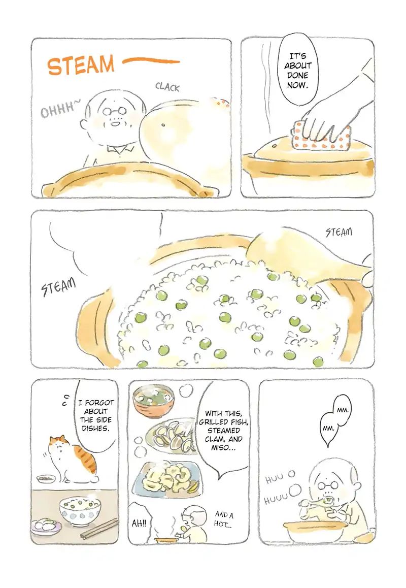 Cat And Grandpa - Vol.1 Chapter 3: Green Pea Rice