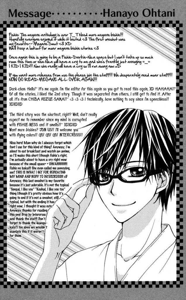 Megane - Hazushitemo Ii Desu Ka? - Vol.1 Chapter 8 : Kimi No Heart Ni Koi No Ya Wo