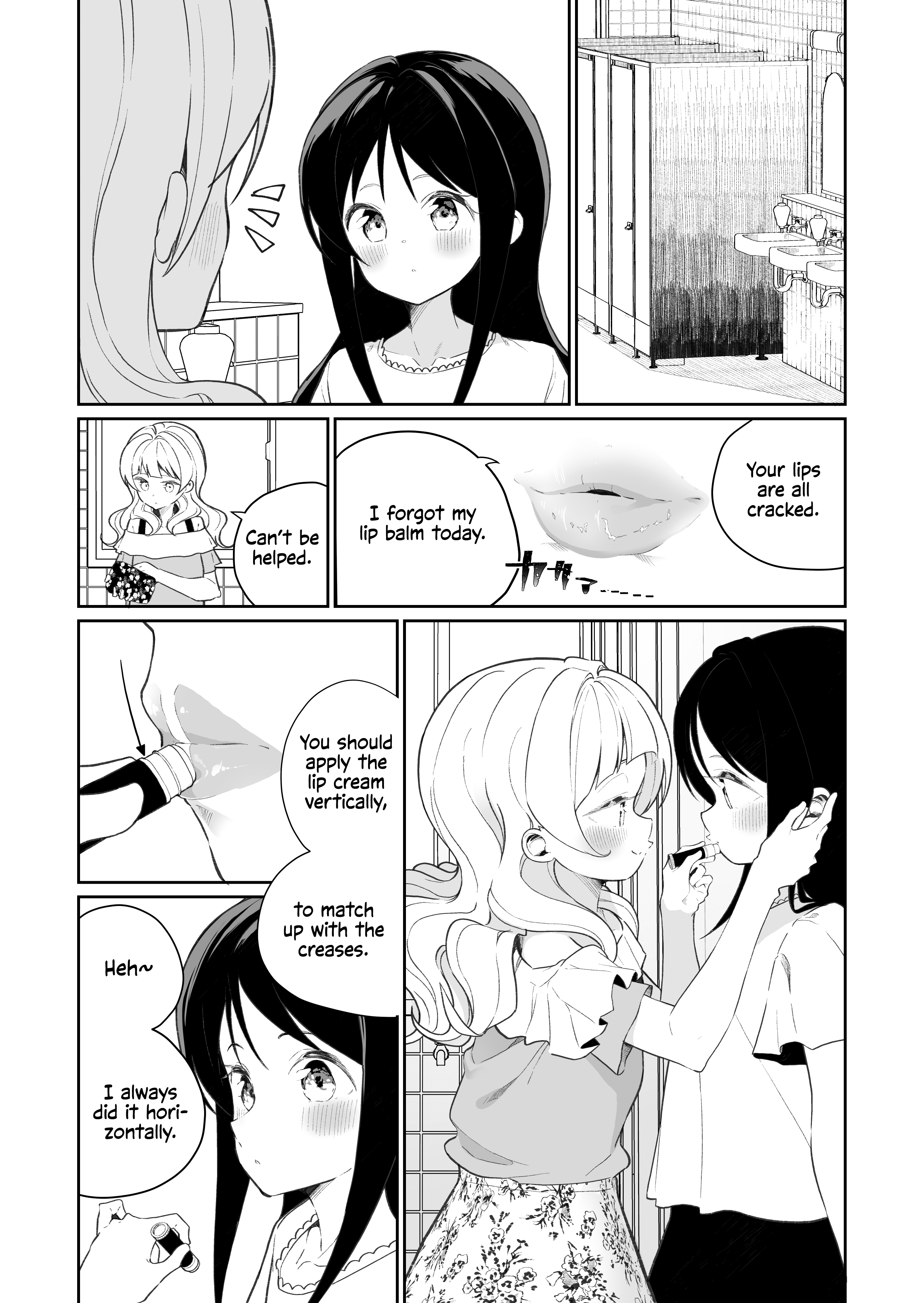 Js Ga Kisusuru - Chapter 3: Elementary Schoolers Apply Too Much Lip Cream And Kiss