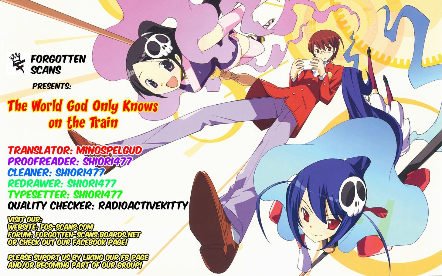 The World God Only Knows - On The Train - Vol.1 Chapter 3 : Third Point Of View: Ise-Nakagawa Station