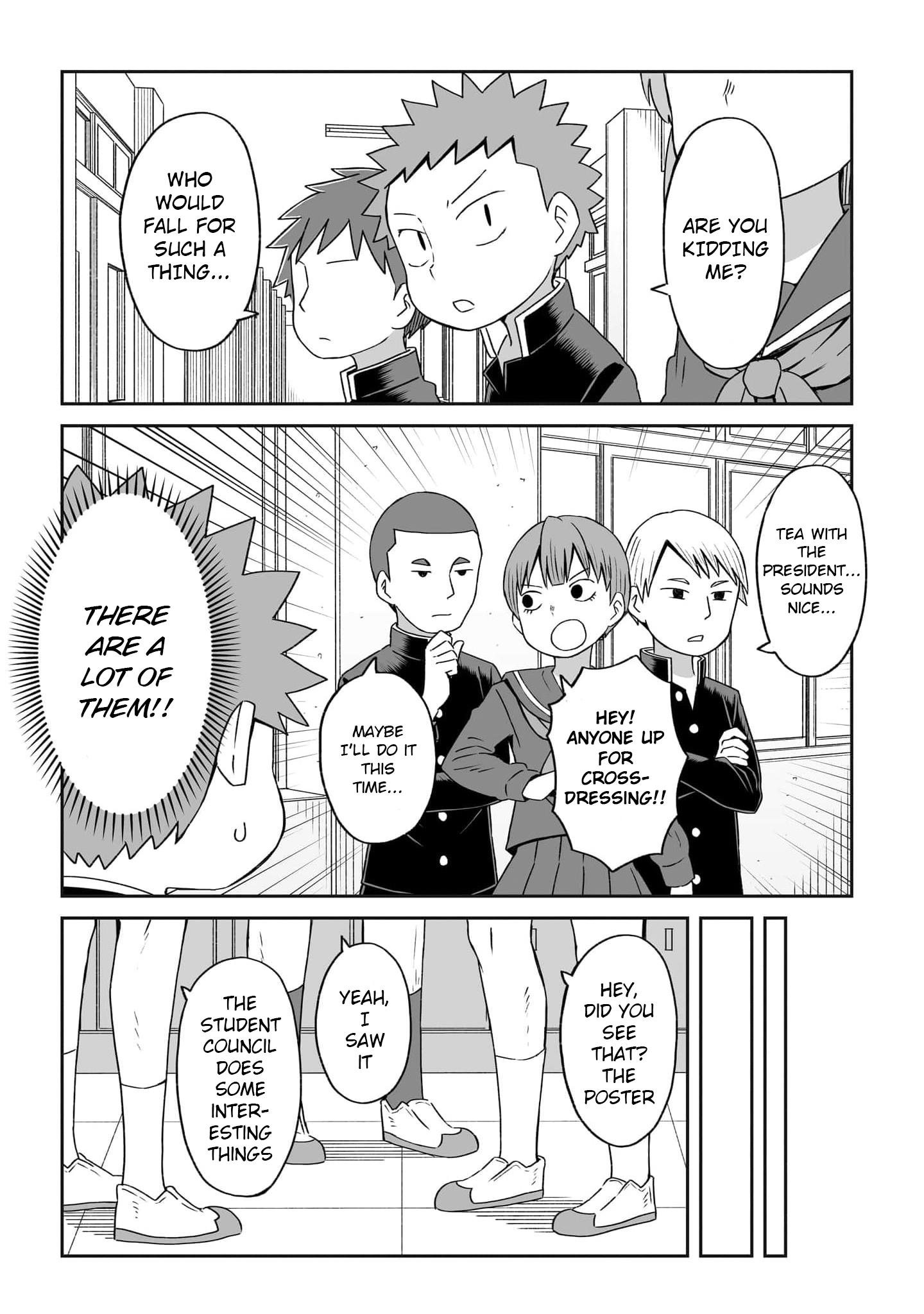 I'm The Only One Not Crossdressing!? - Chapter 16: The Student Council Starts Moving