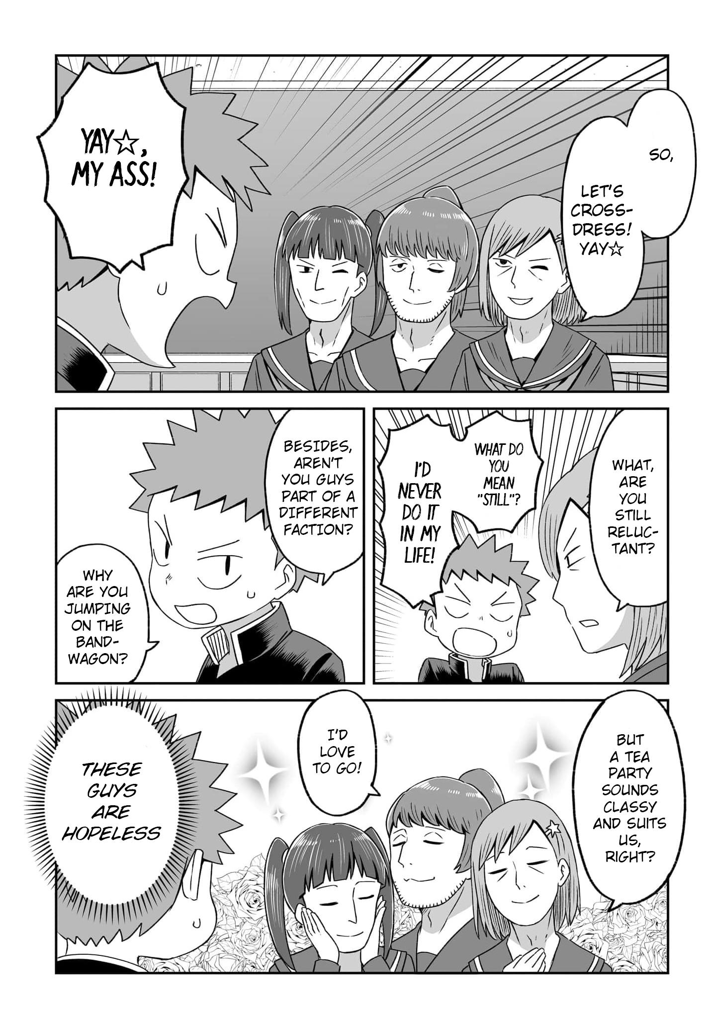 I'm The Only One Not Crossdressing!? - Chapter 16: The Student Council Starts Moving